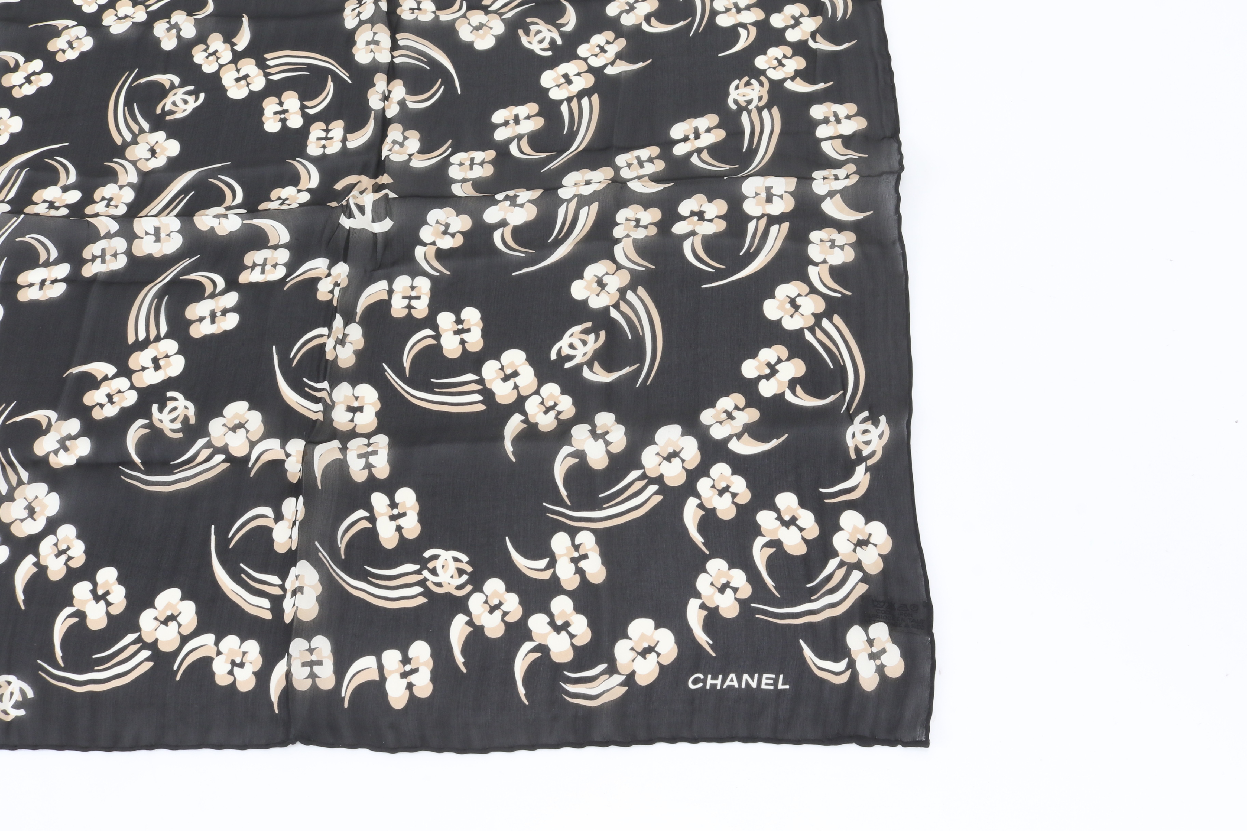 100% Silk Scarf and Other Accessories — view 5