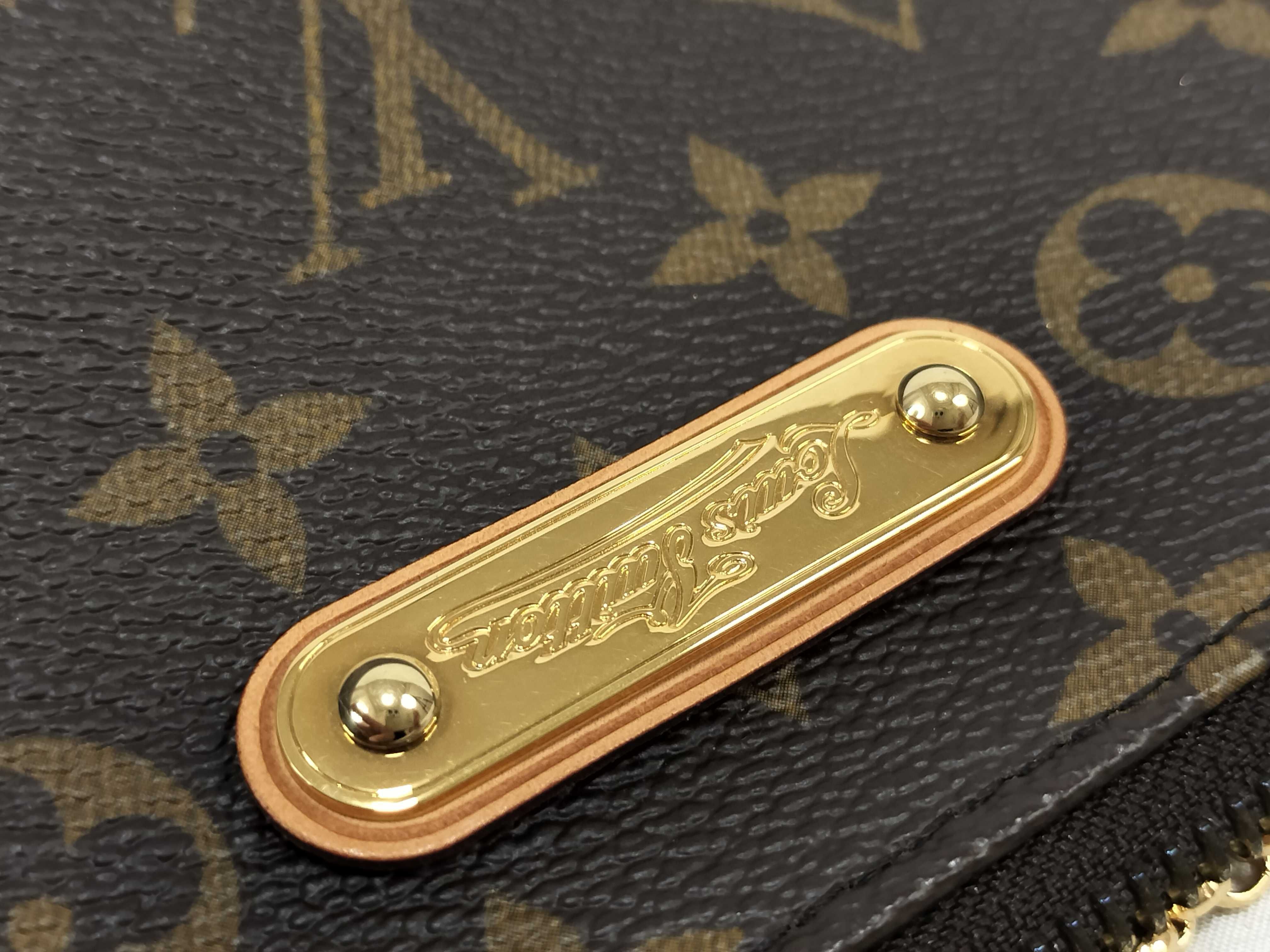 Monogram Louis Vuitton Monogram Pochette Mila MM Handbag — view 14