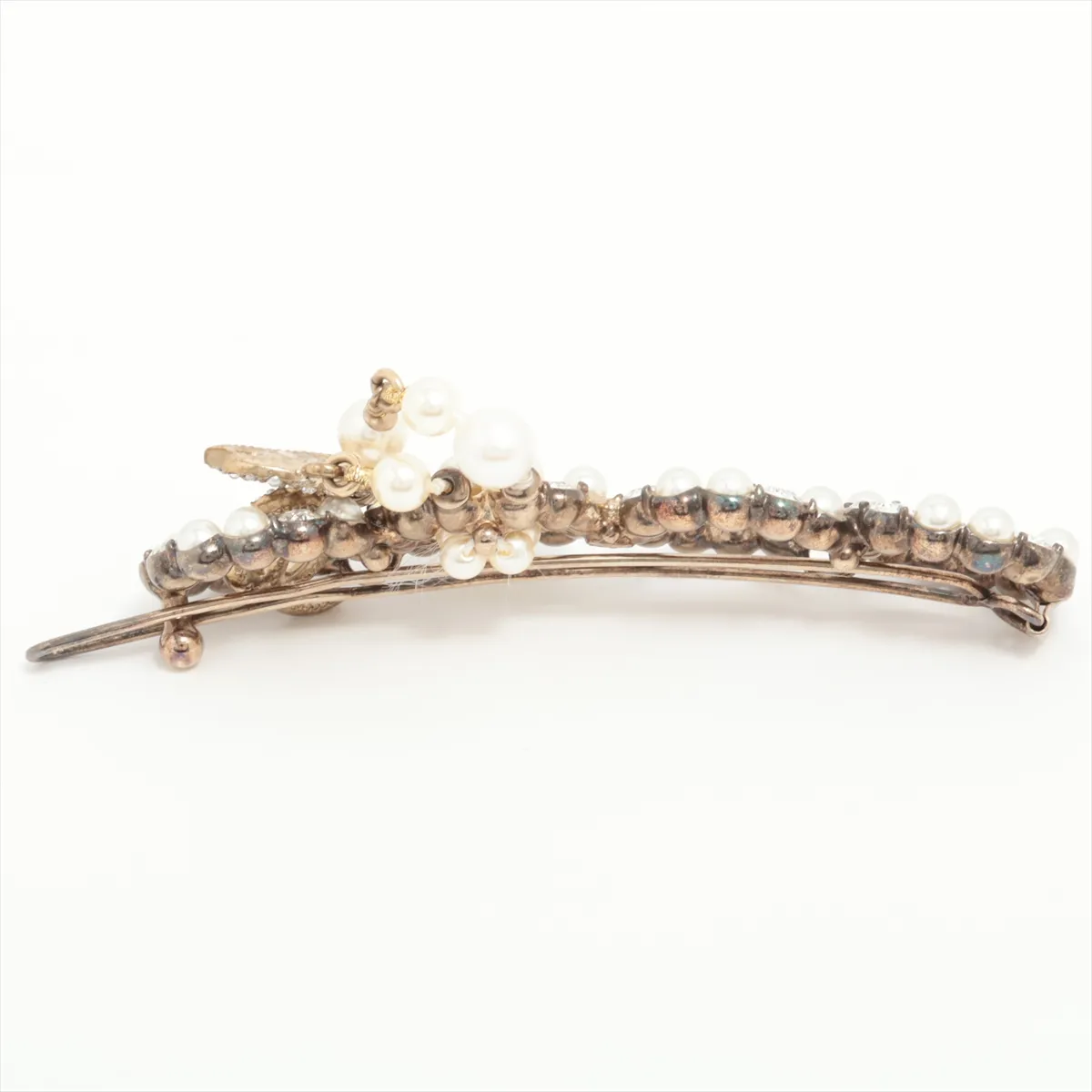COCO C21C Valletta GP x Rhinestone x Fake Pearl Gold — view 2