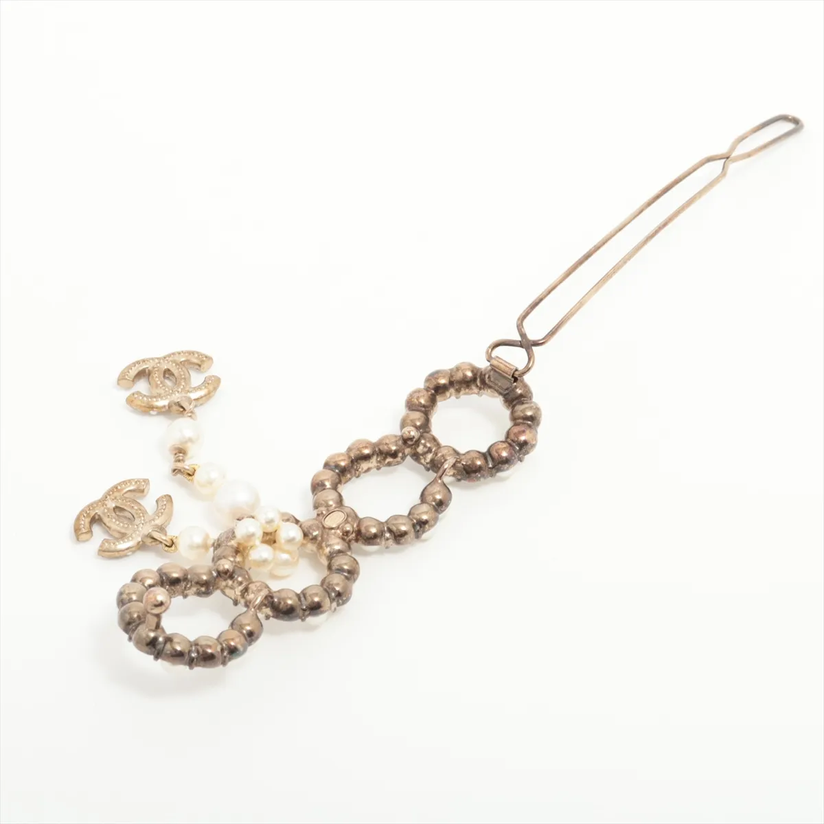 COCO C21C Valletta GP x Rhinestone x Fake Pearl Gold — view 3