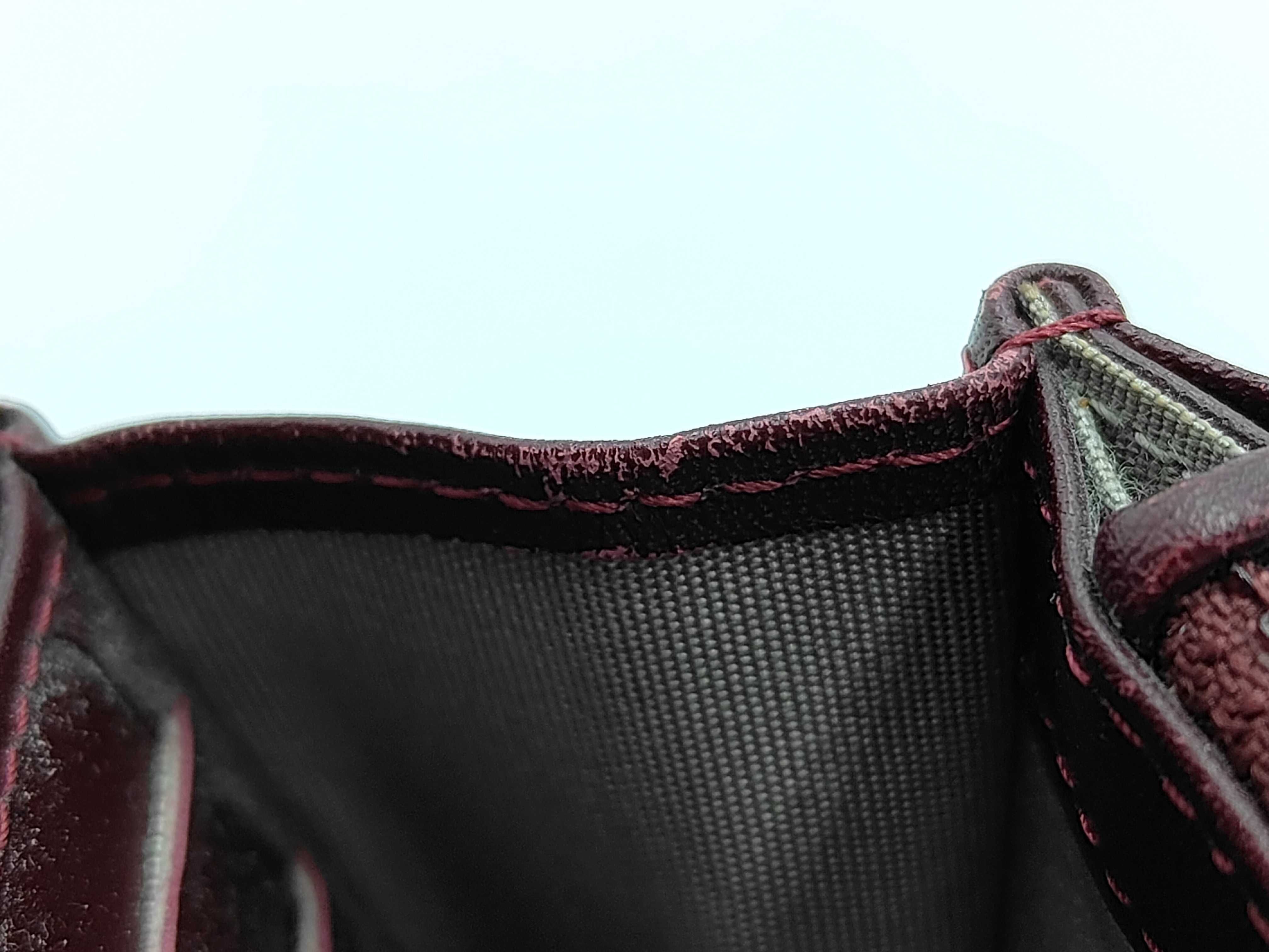 Matelassé Long Wallet, Enamel, Red — view 14