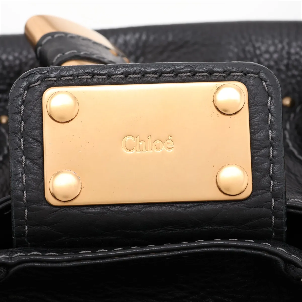 Paddington Leather Handbag, Black — view 11