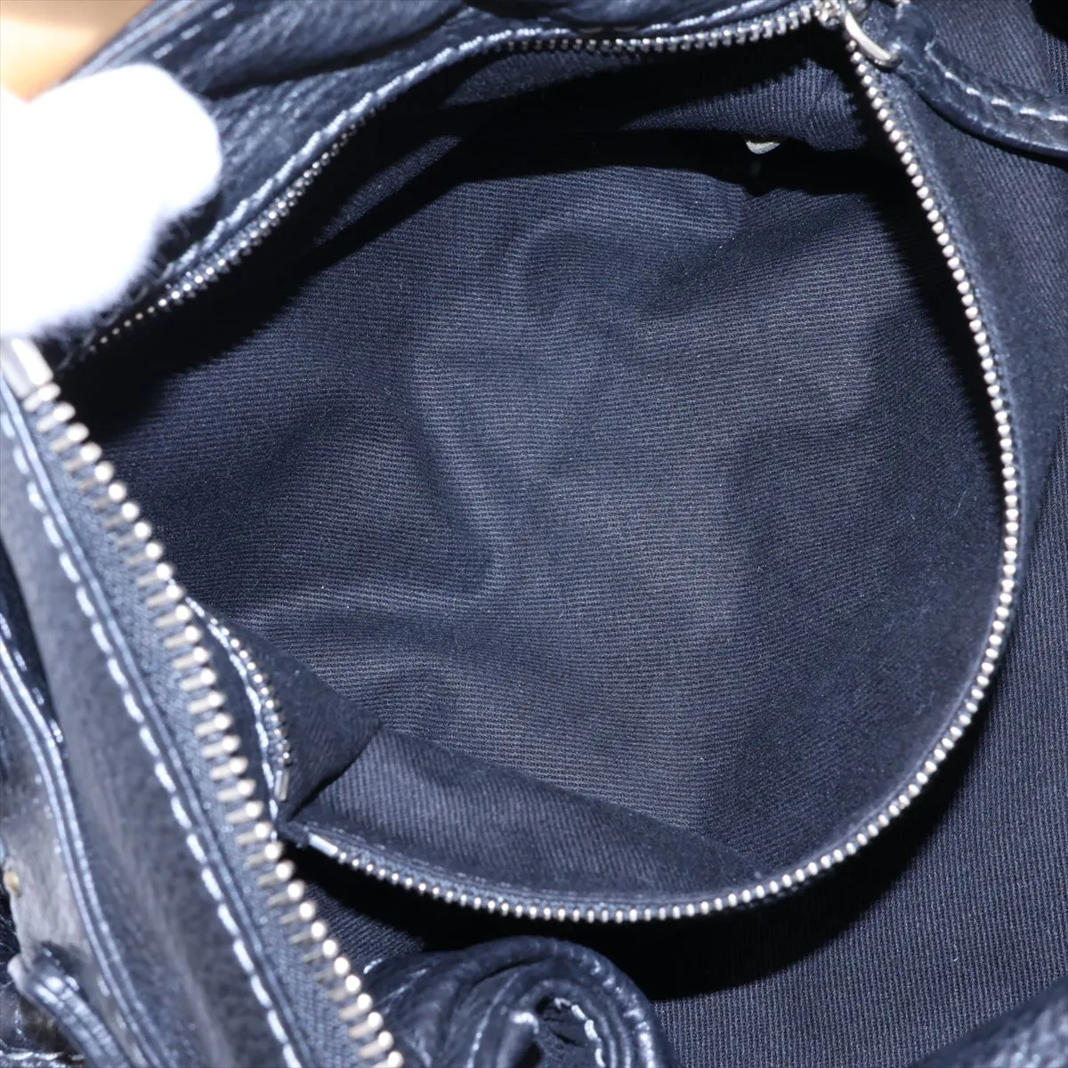 Paddington Leather Handbag, Black — view 8