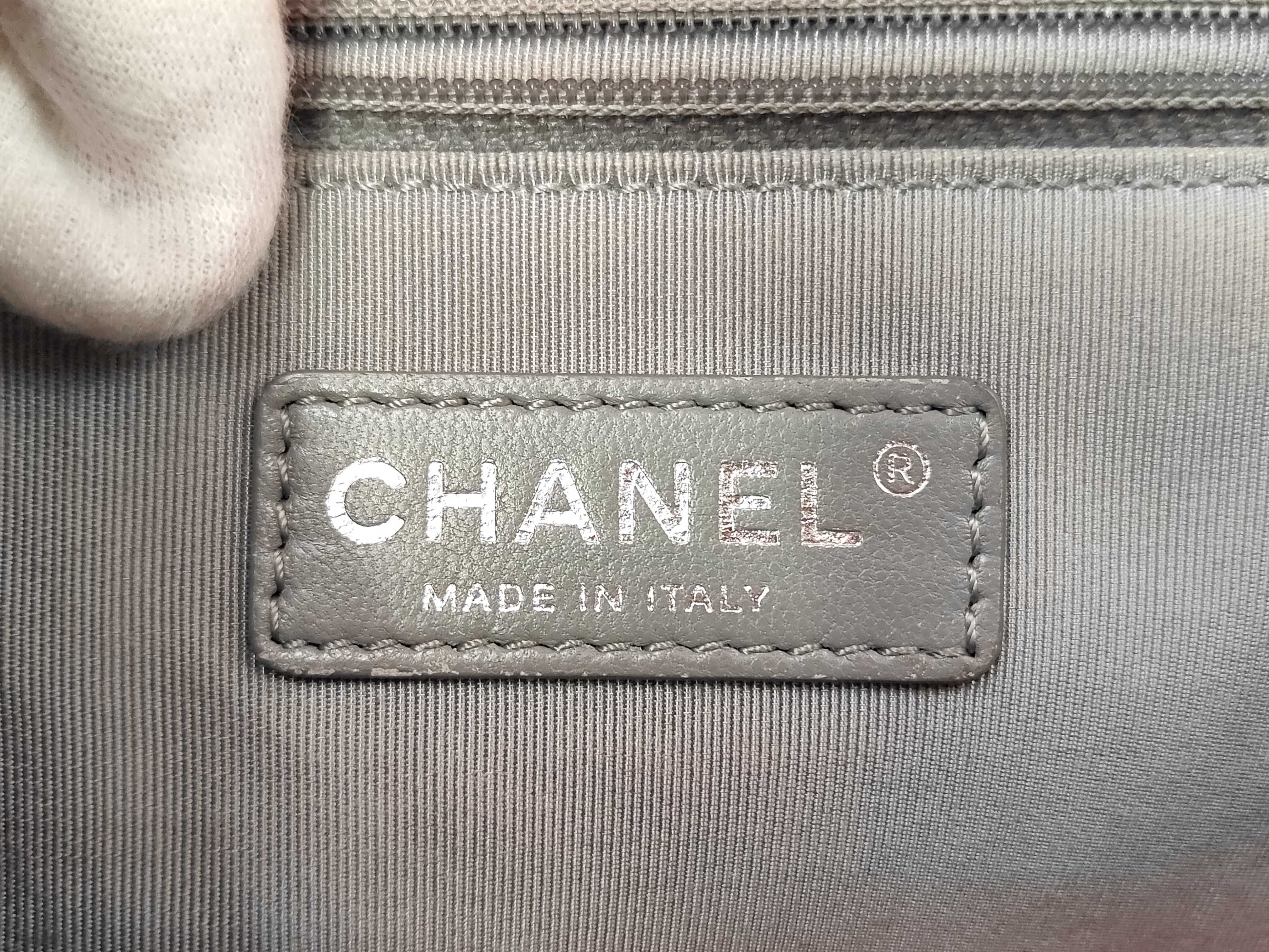 Boy Chanel Calfskin Chain Shoulder Bag — view 10