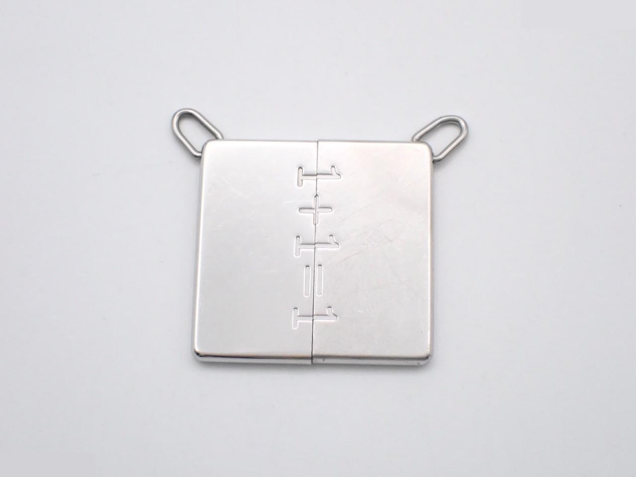Symbol Pair Necklace (Main body only) 1 + 1 = 1
