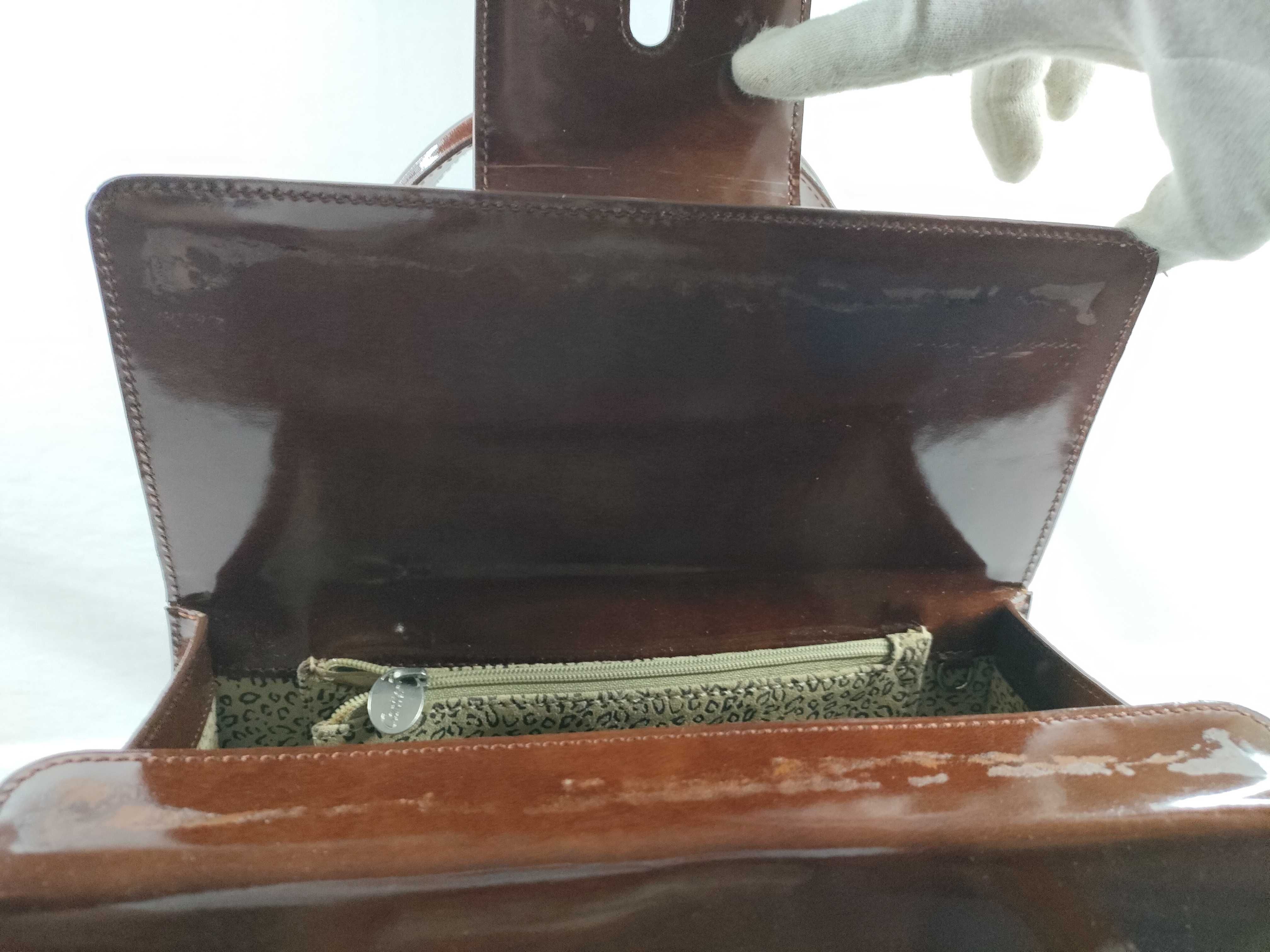 Panthère handbag, vanity case, brown handbag — view 9
