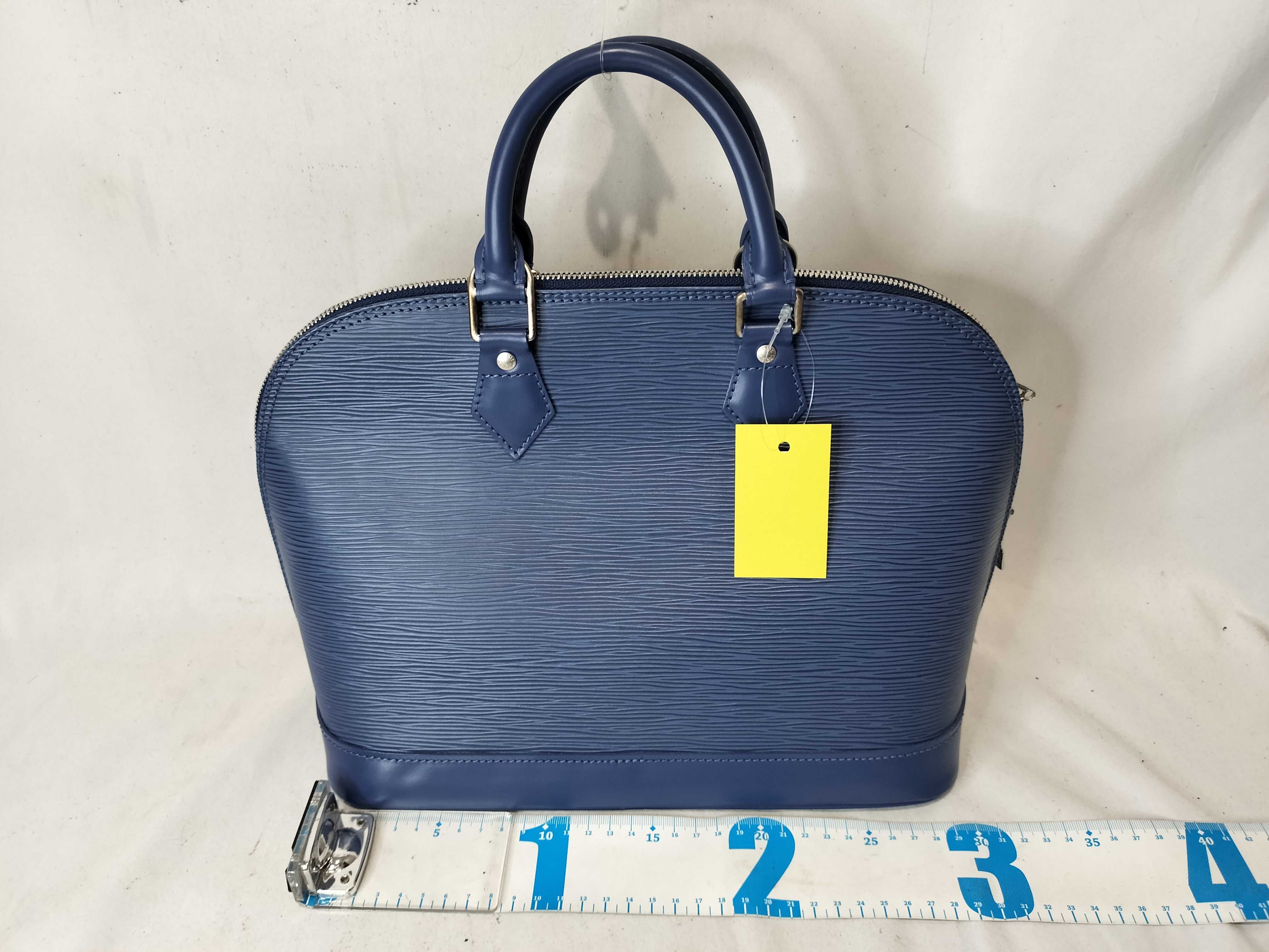 Epi Alma PM Handbag with Padlock — view 2