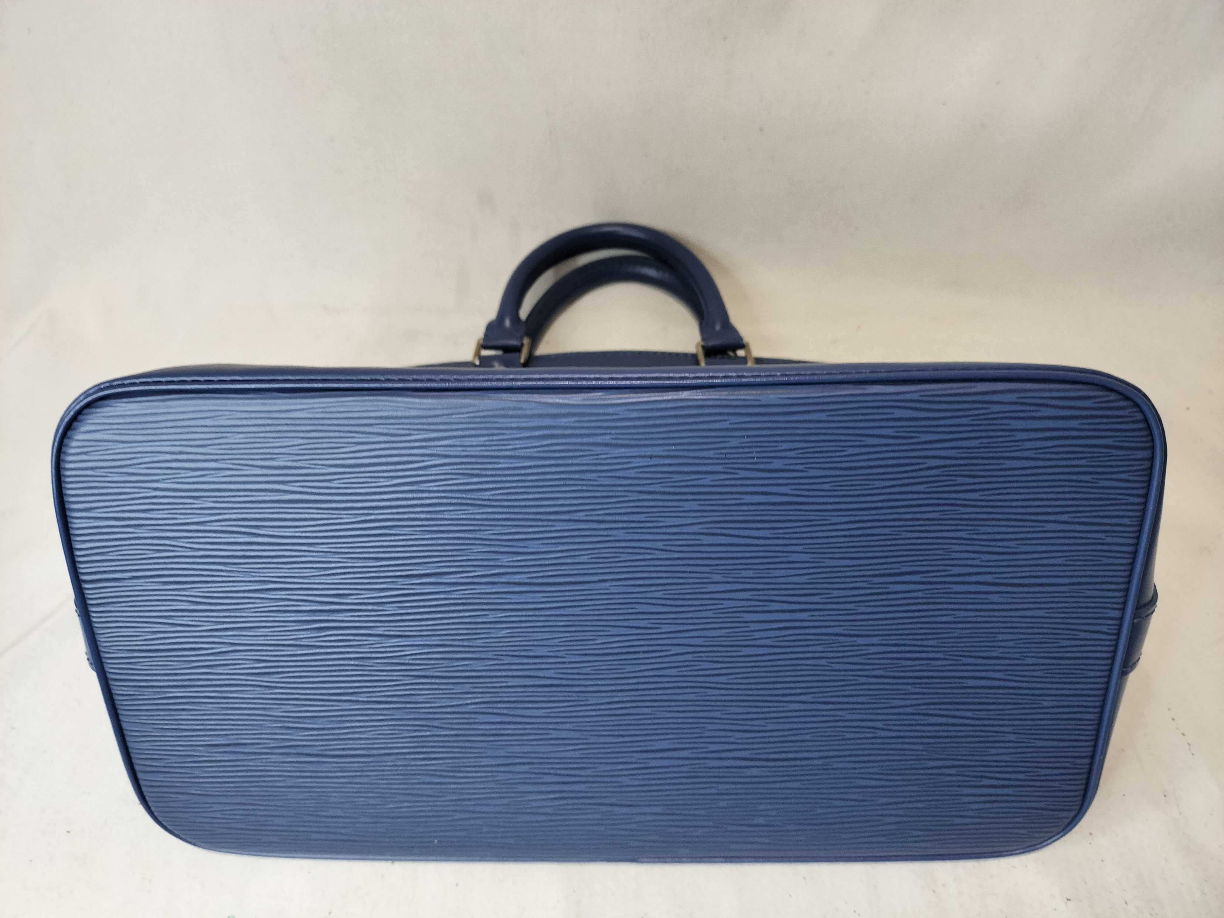 Epi Alma PM Handbag with Padlock — view 7