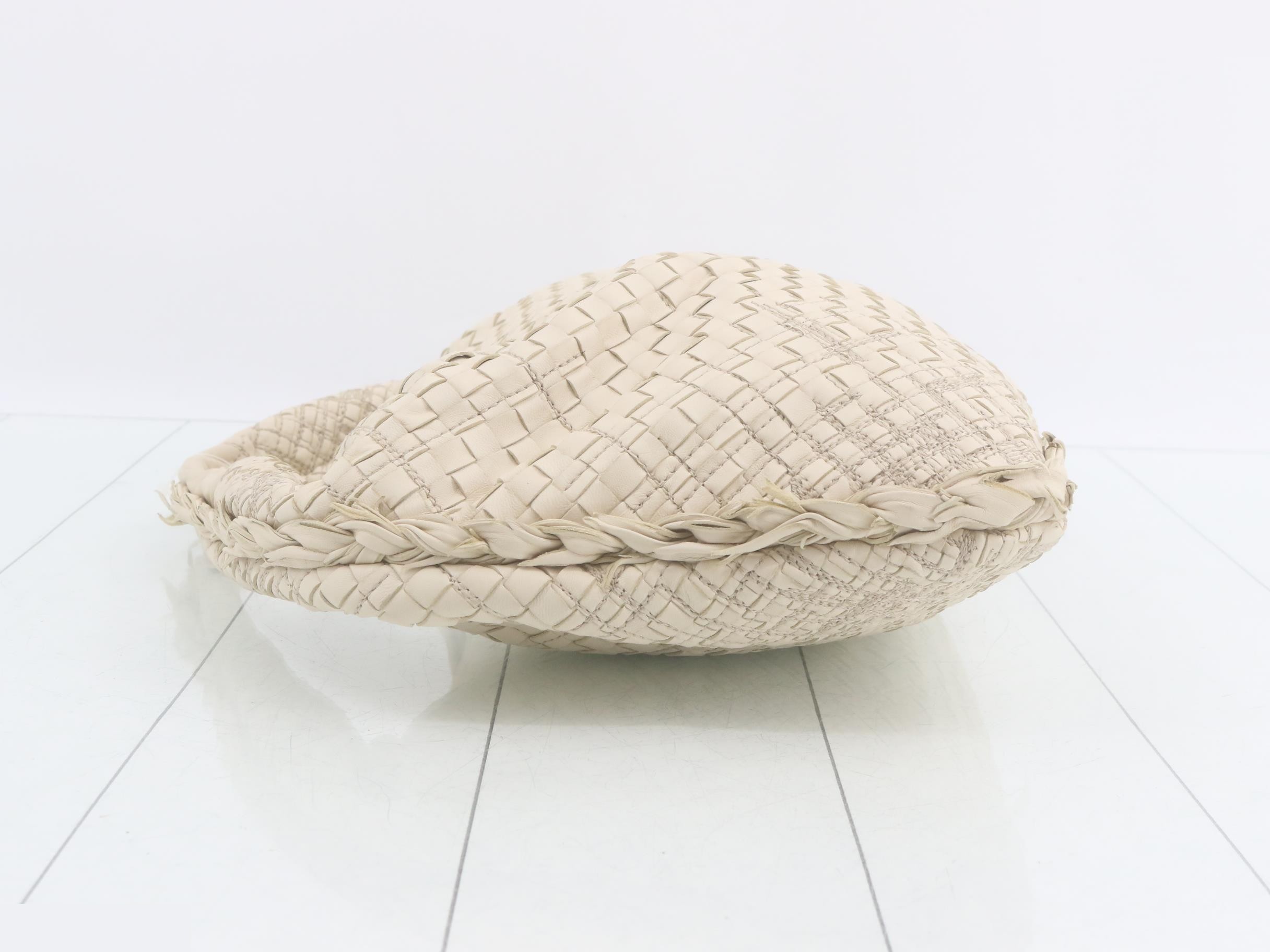 Intrecciato Hobo One-Shoulder Bag — view 4