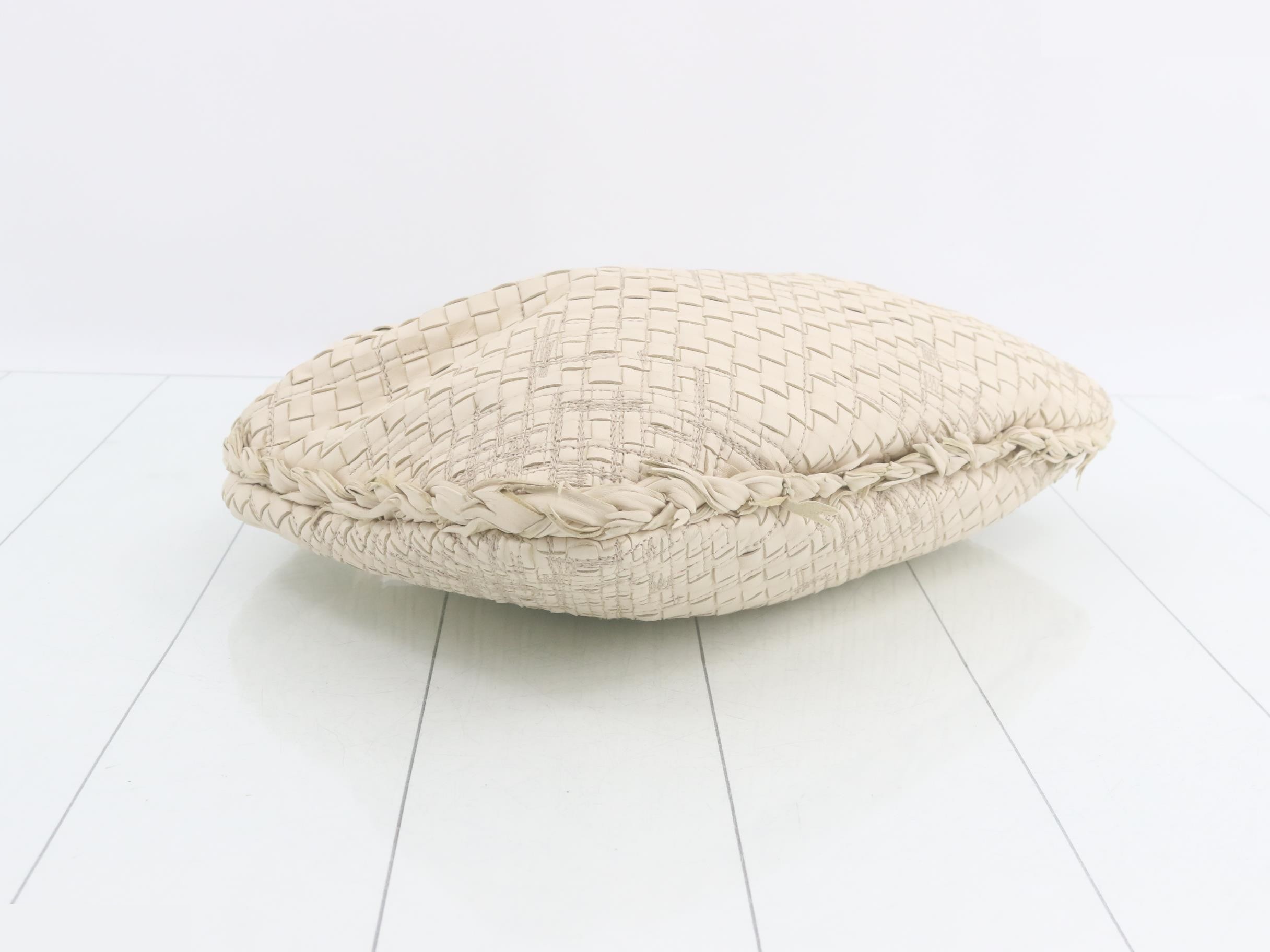 Intrecciato Hobo One-Shoulder Bag — view 5