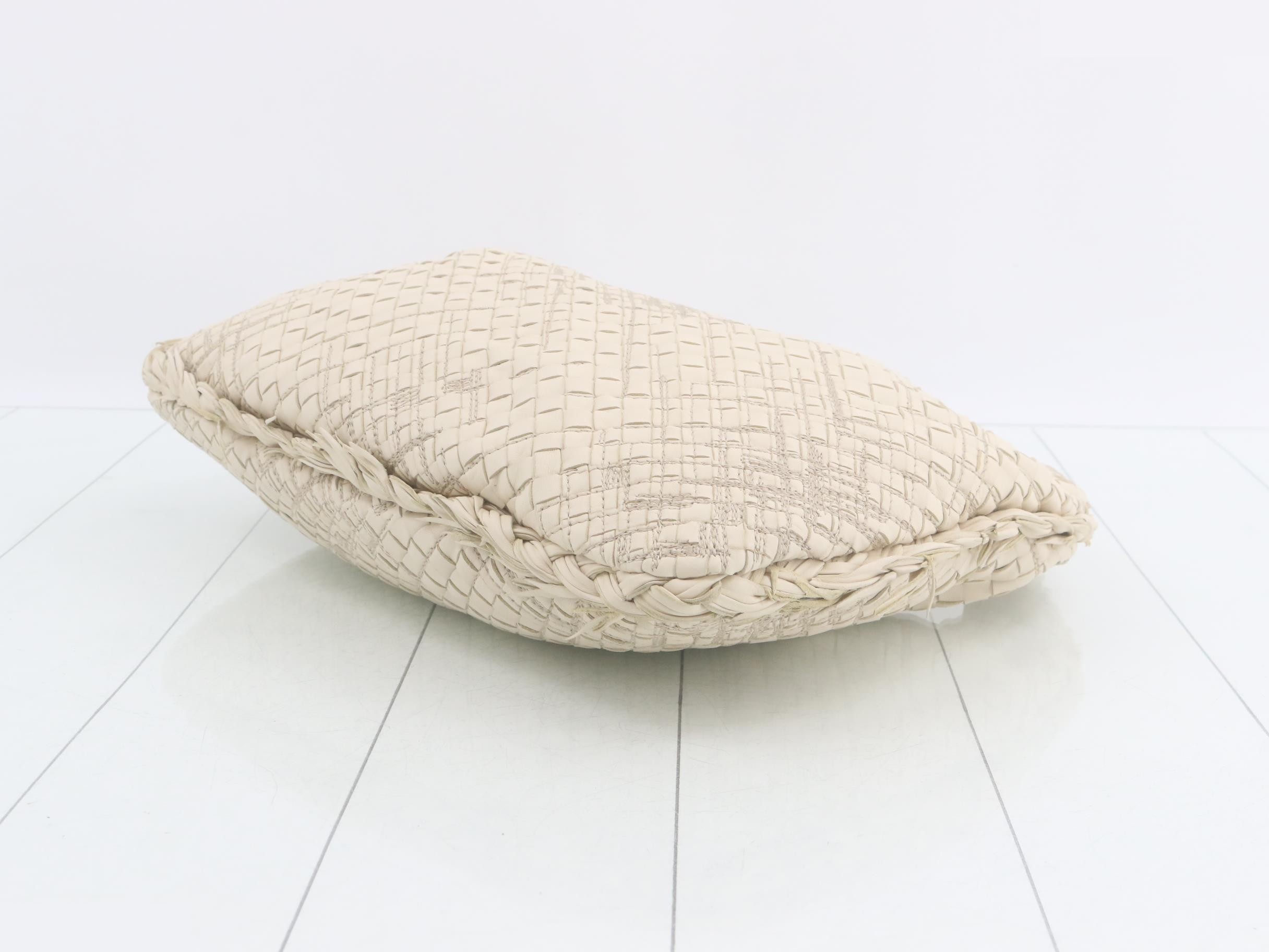 Intrecciato Hobo One-Shoulder Bag — view 6