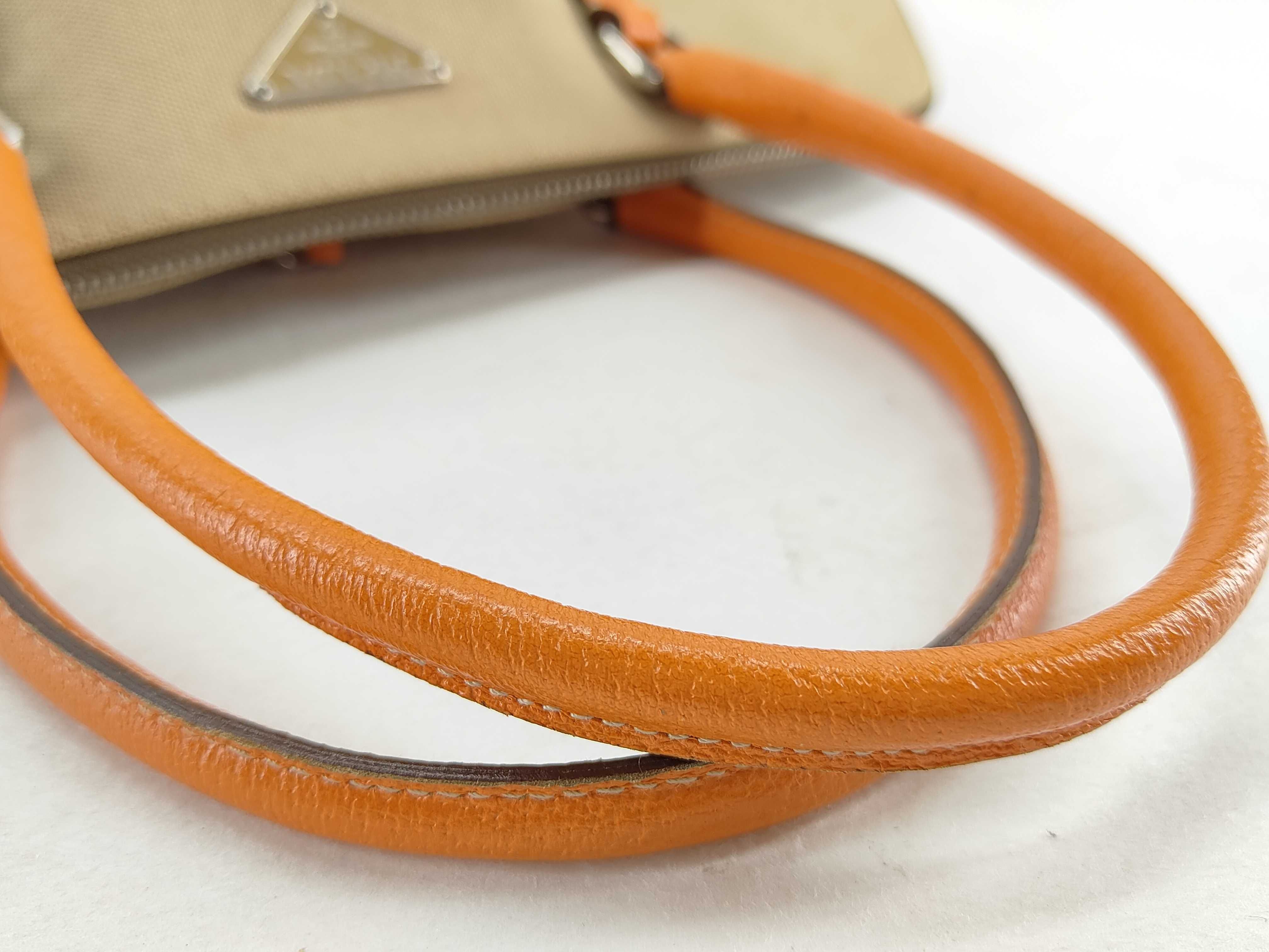 tote bag with triangular logo and key design, handbag. — view 5