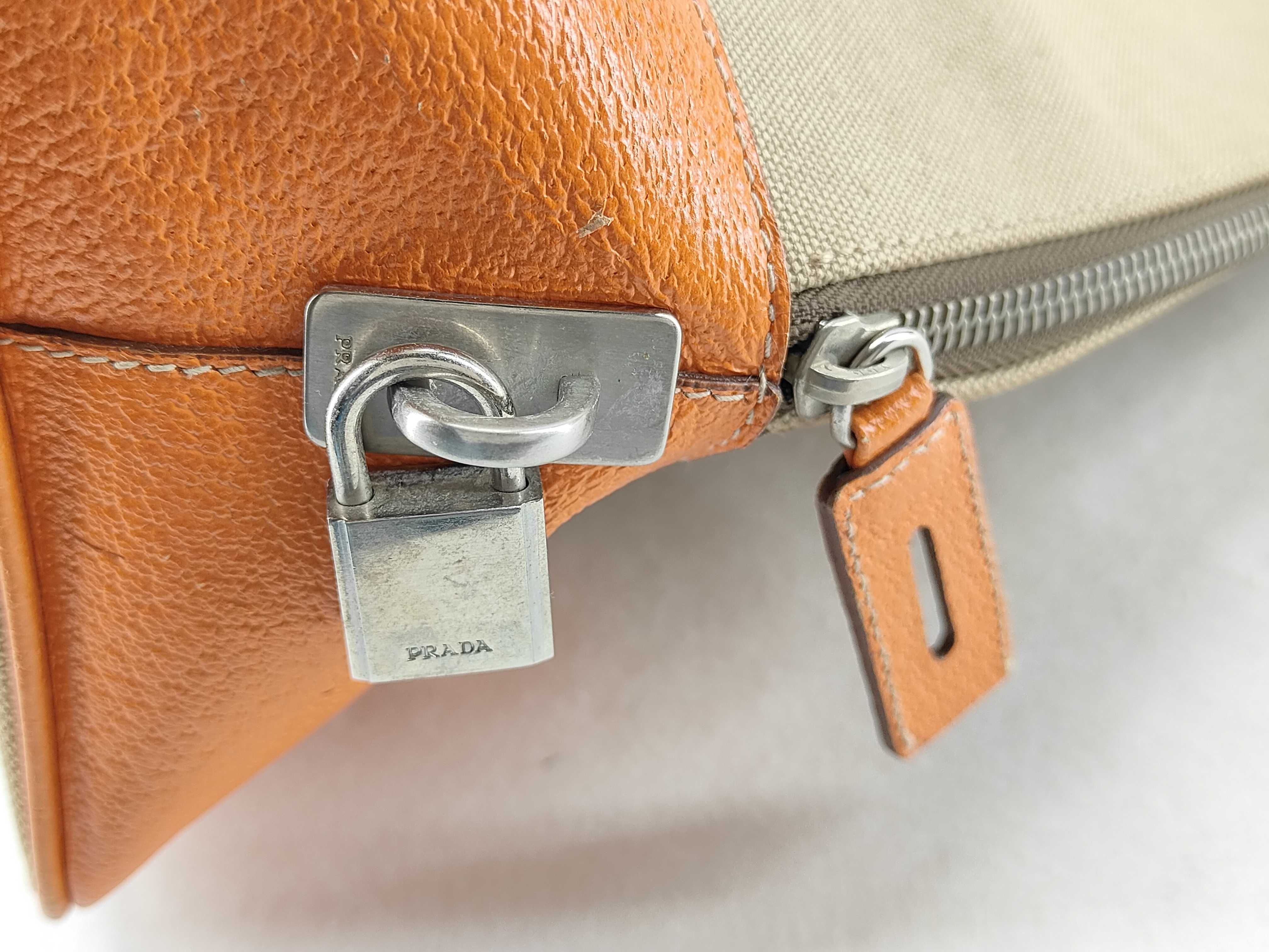 tote bag with triangular logo and key design, handbag. — view 8