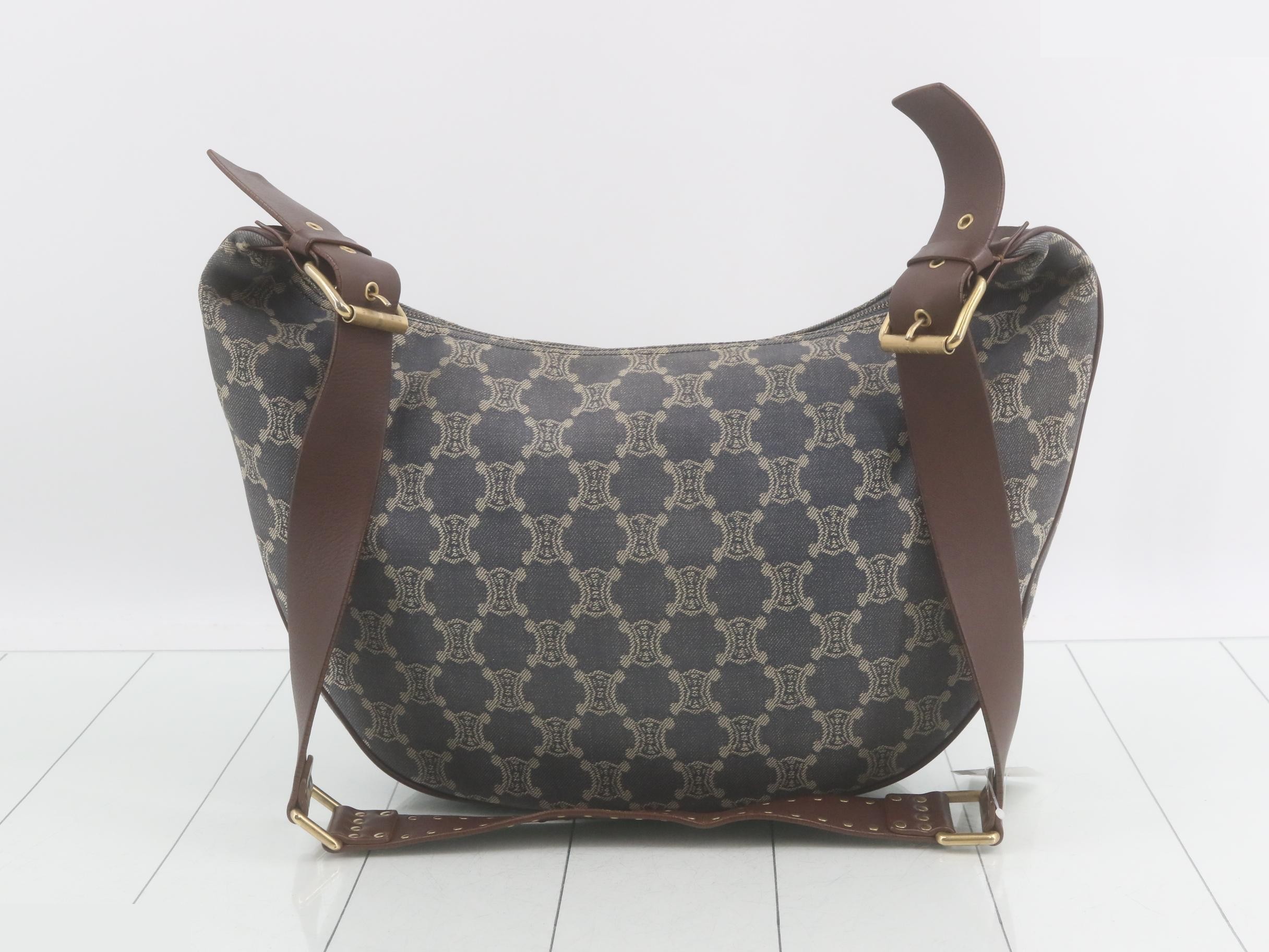 Denim Paris Macadam Pattern Shoulder Bag — view 2