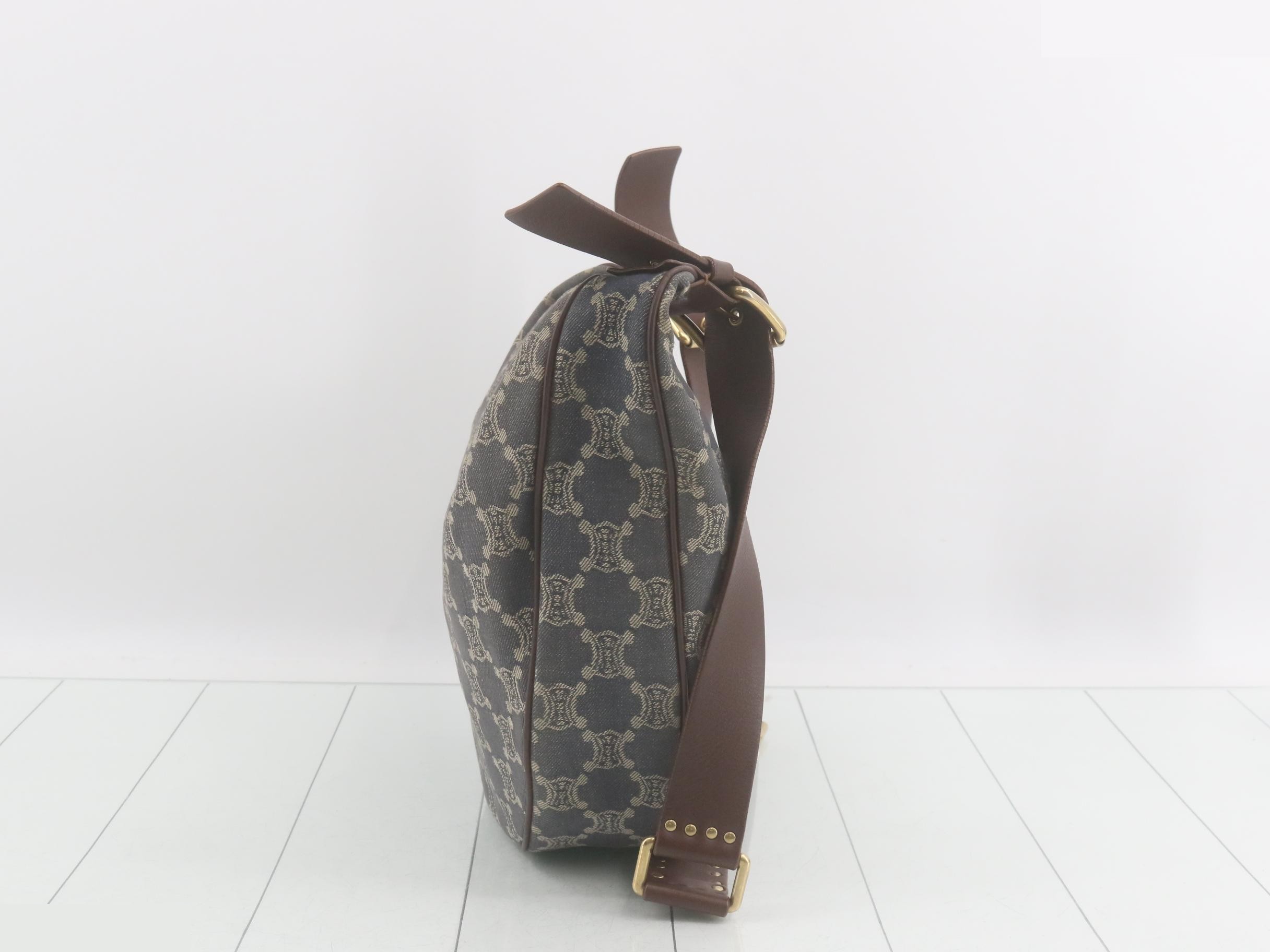 Denim Paris Macadam Pattern Shoulder Bag — view 3