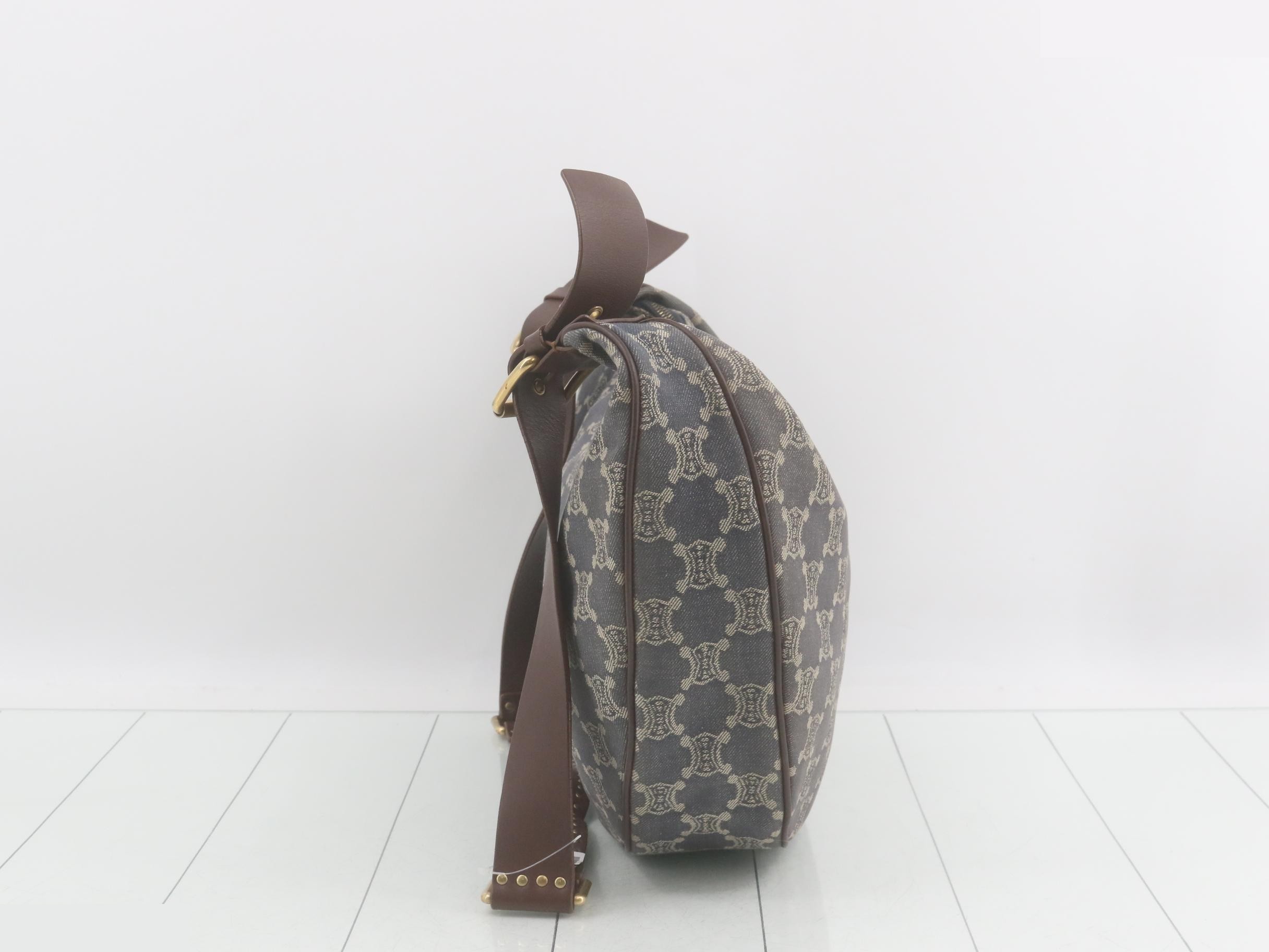 Denim Paris Macadam Pattern Shoulder Bag — view 4
