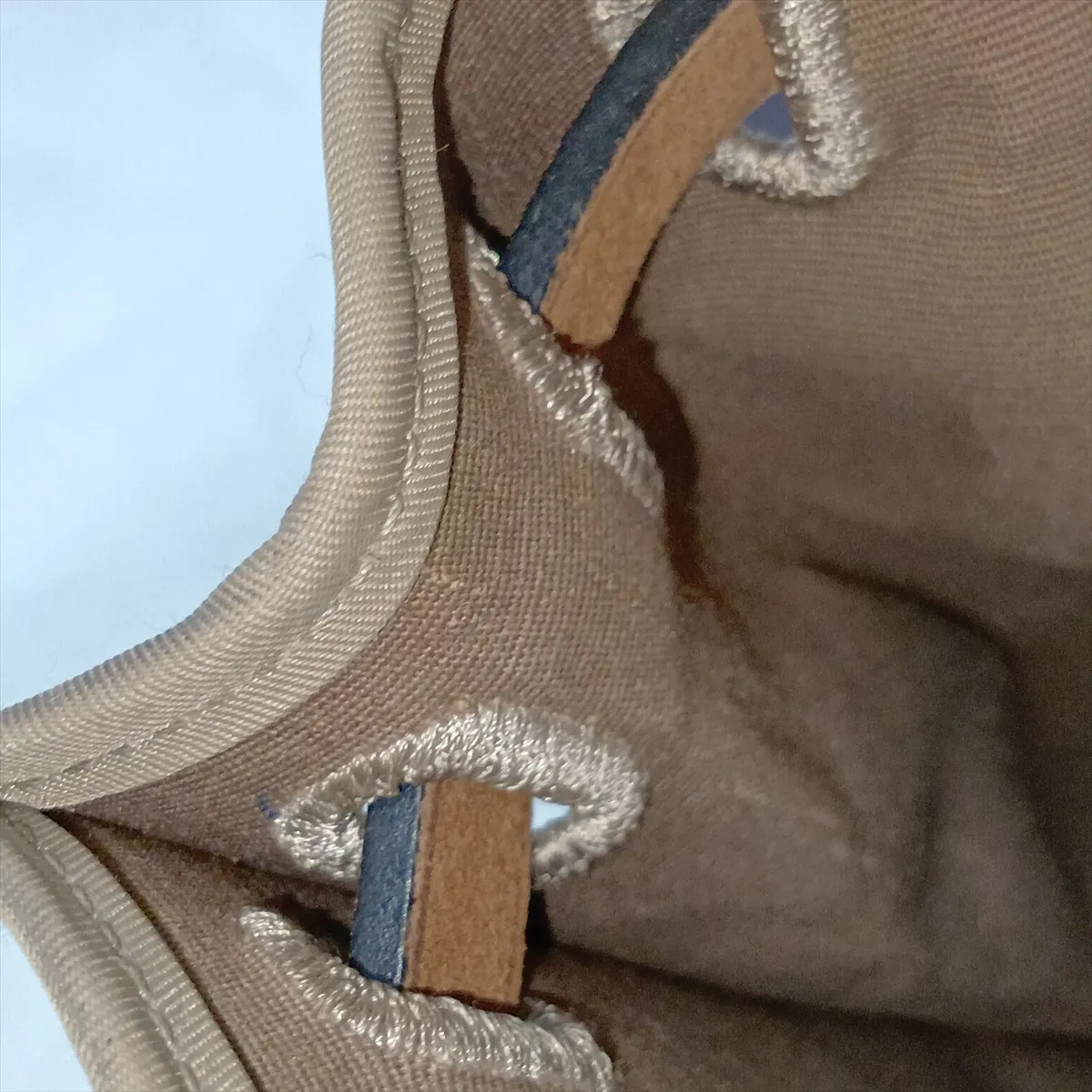 Herbag Zip PM Toile Officier x Vache Hunter Brown Silver Hardware T:2015 — view 15