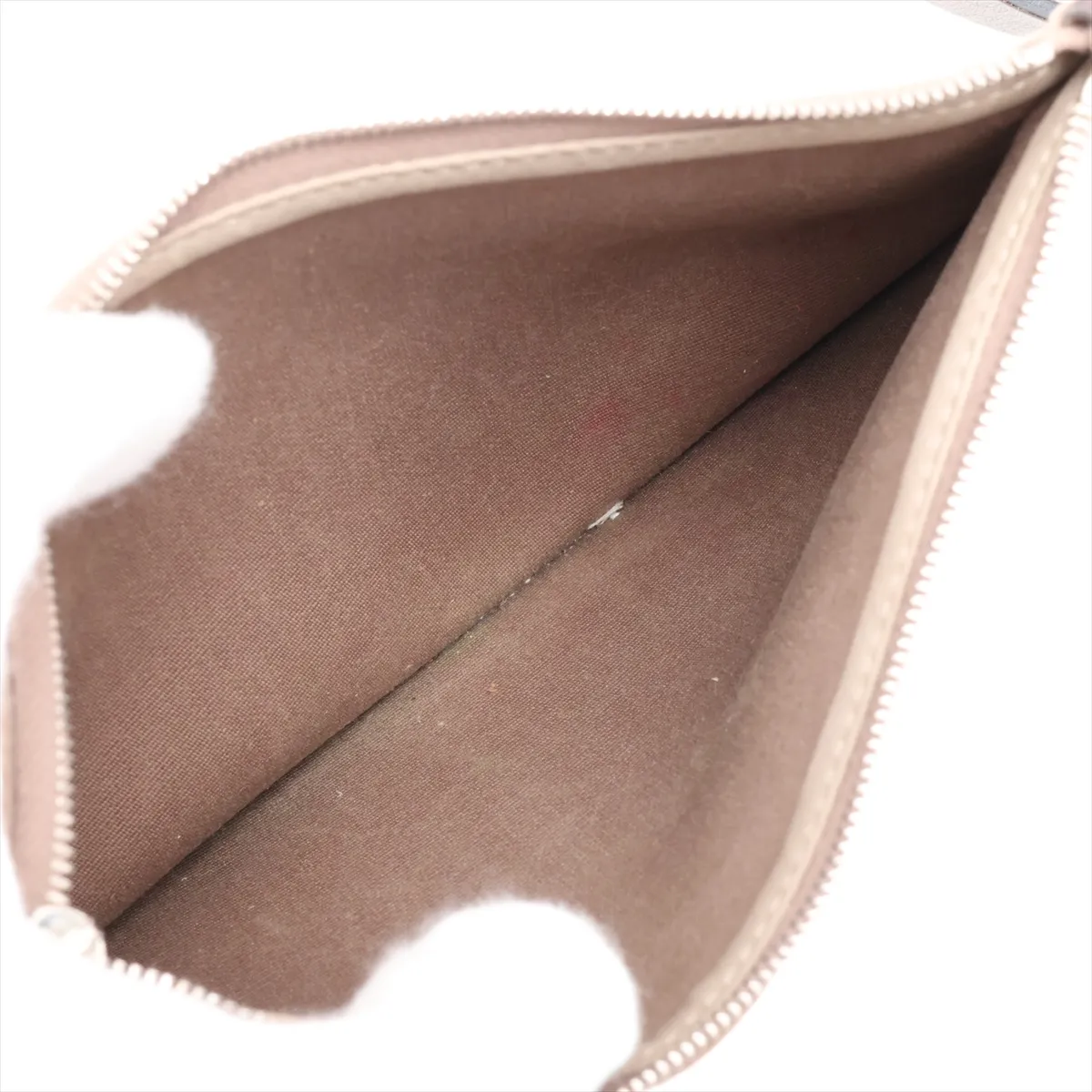 Herbag Zip PM Toile Officier x Vache Hunter Brown Silver Hardware T:2015 — view 10