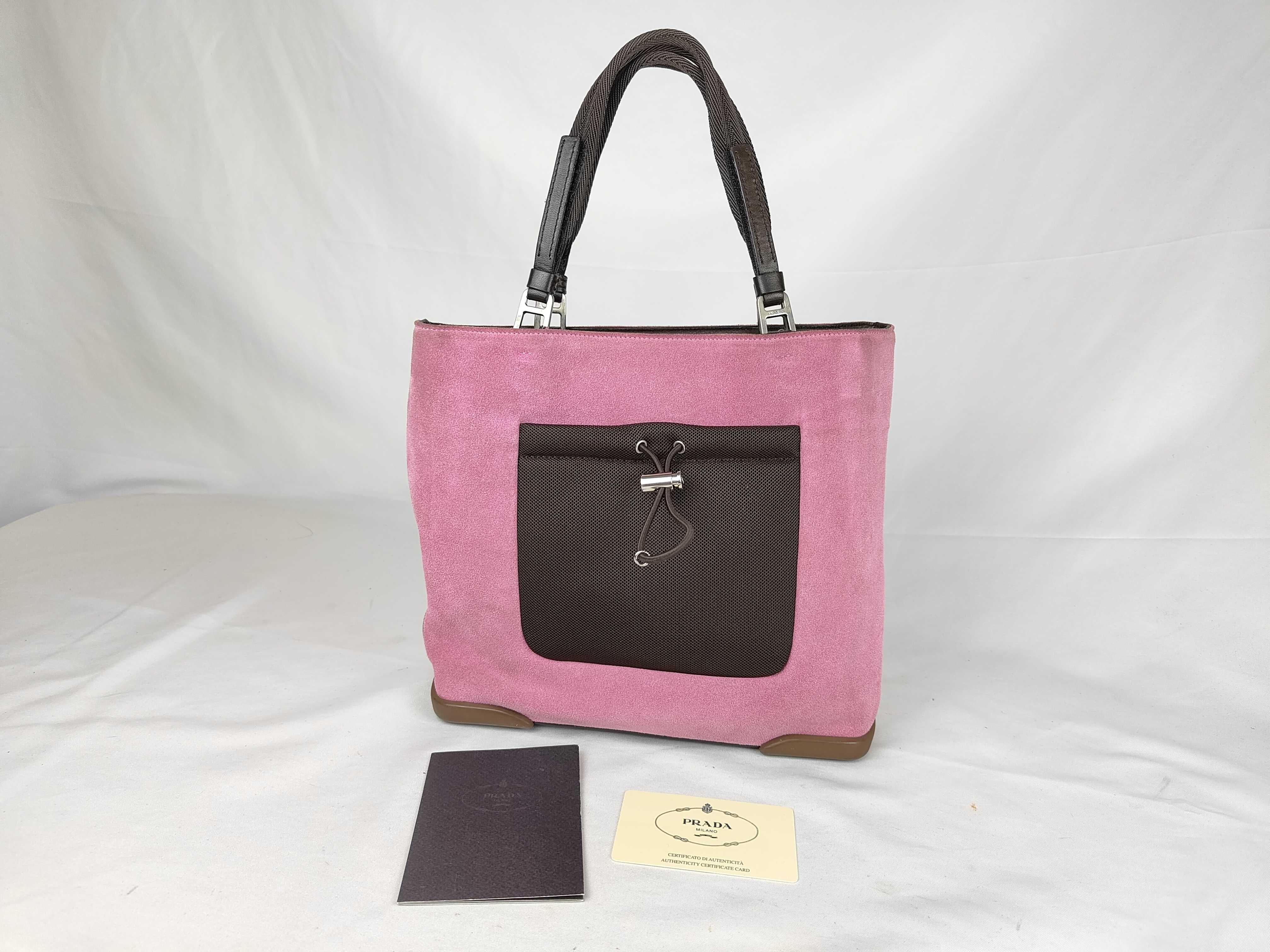 Suede x Leather Handbag