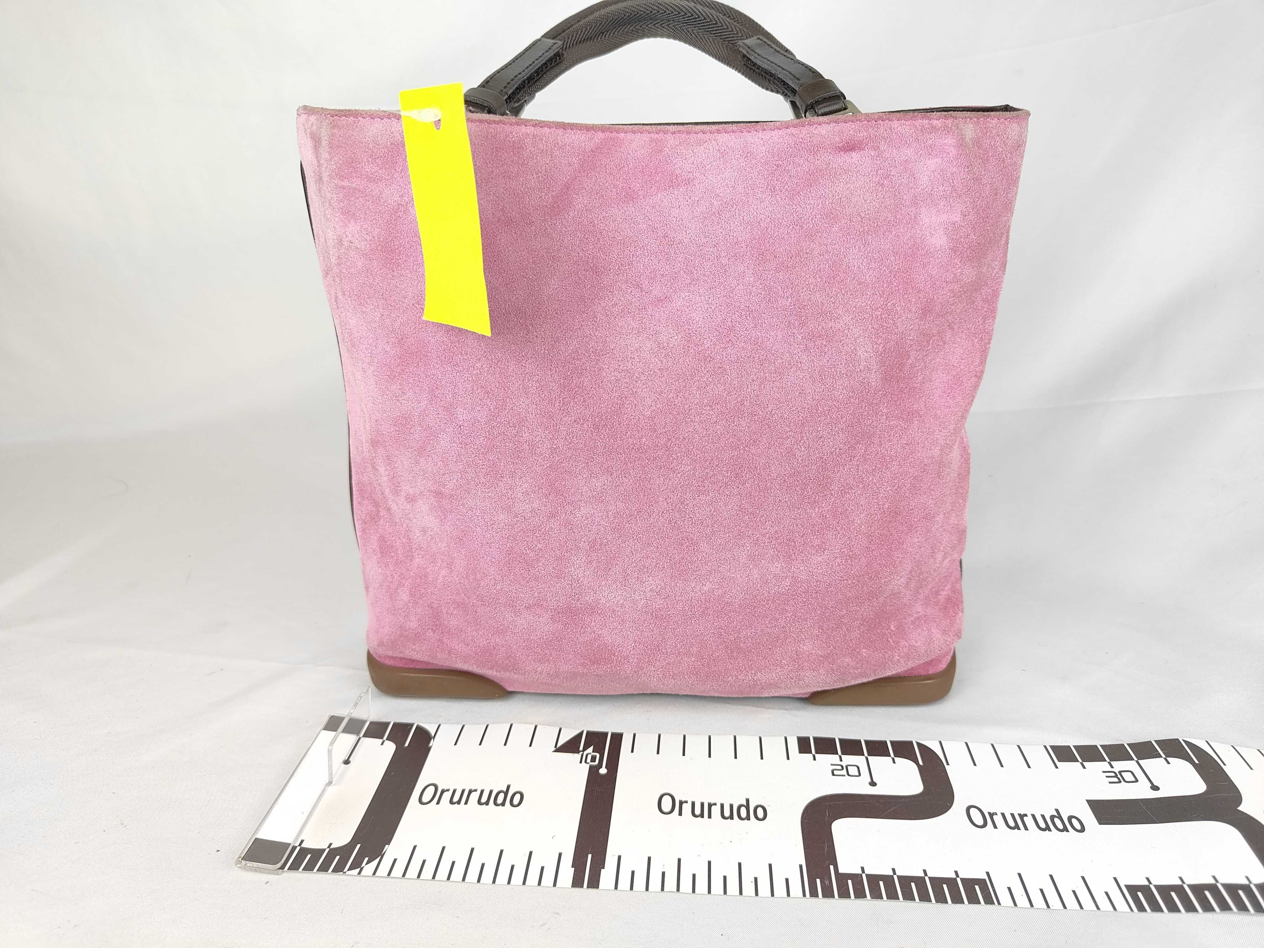 Suede x Leather Handbag — view 2
