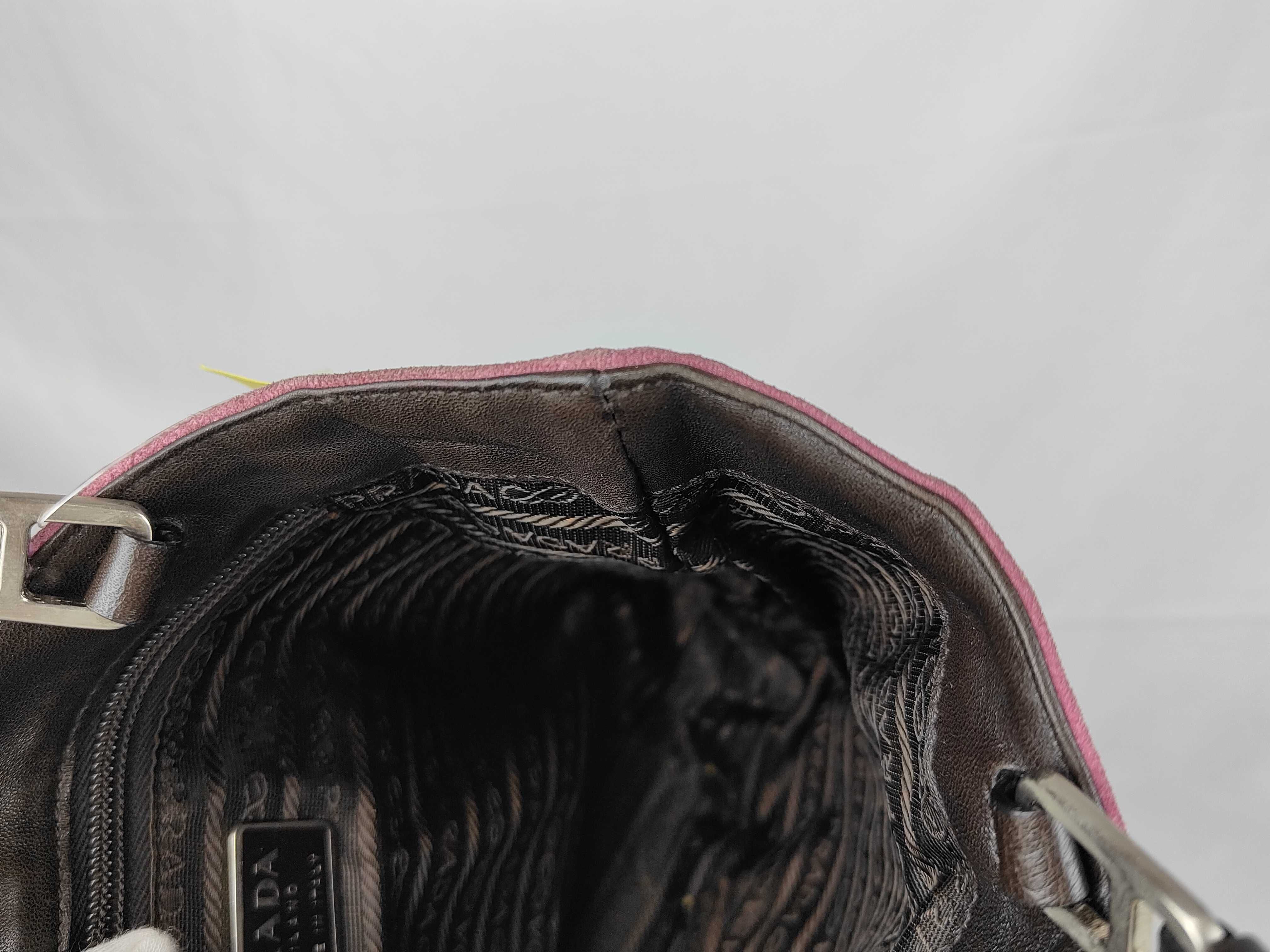 Suede x Leather Handbag — view 12