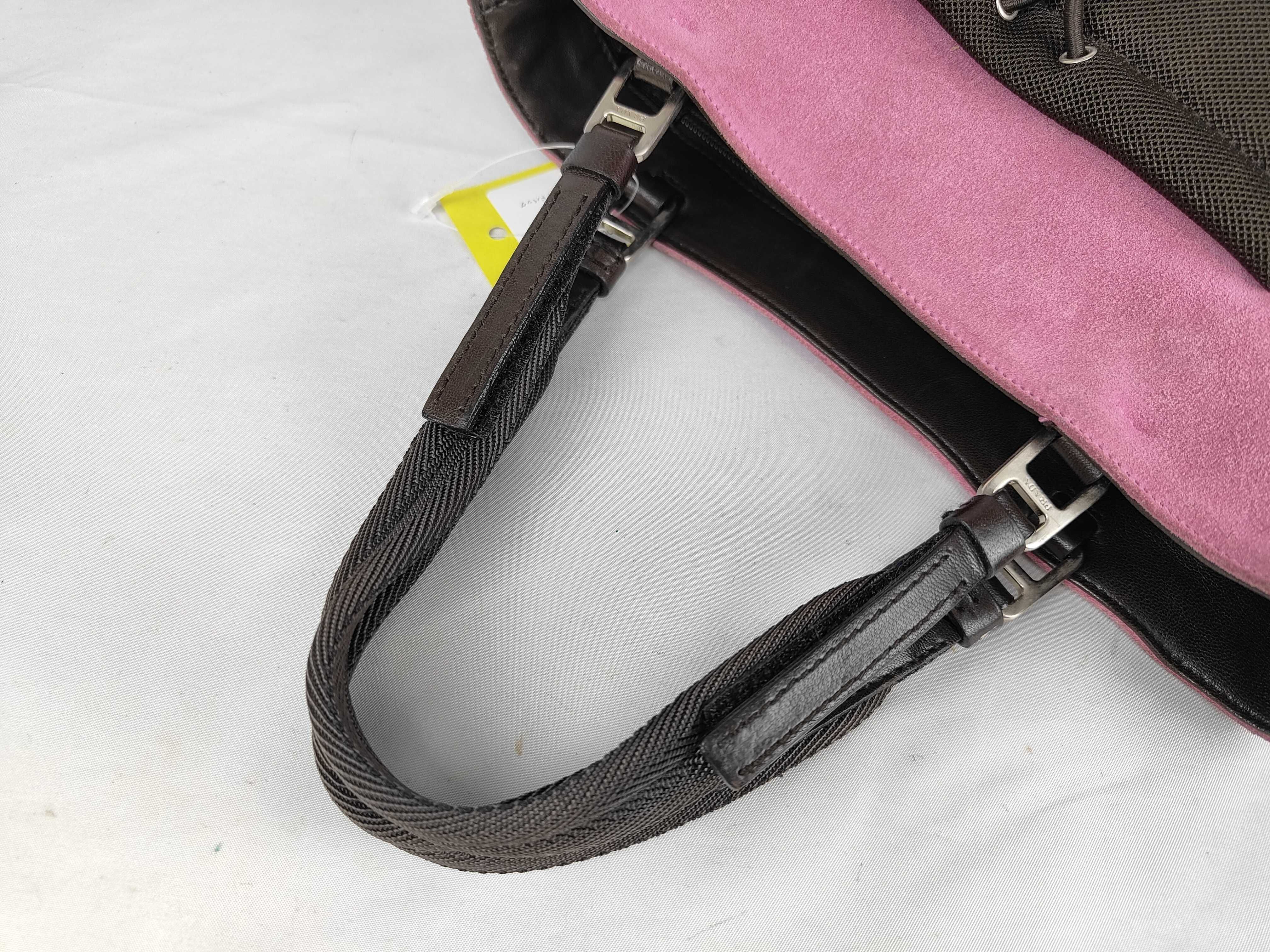 Suede x Leather Handbag — view 3