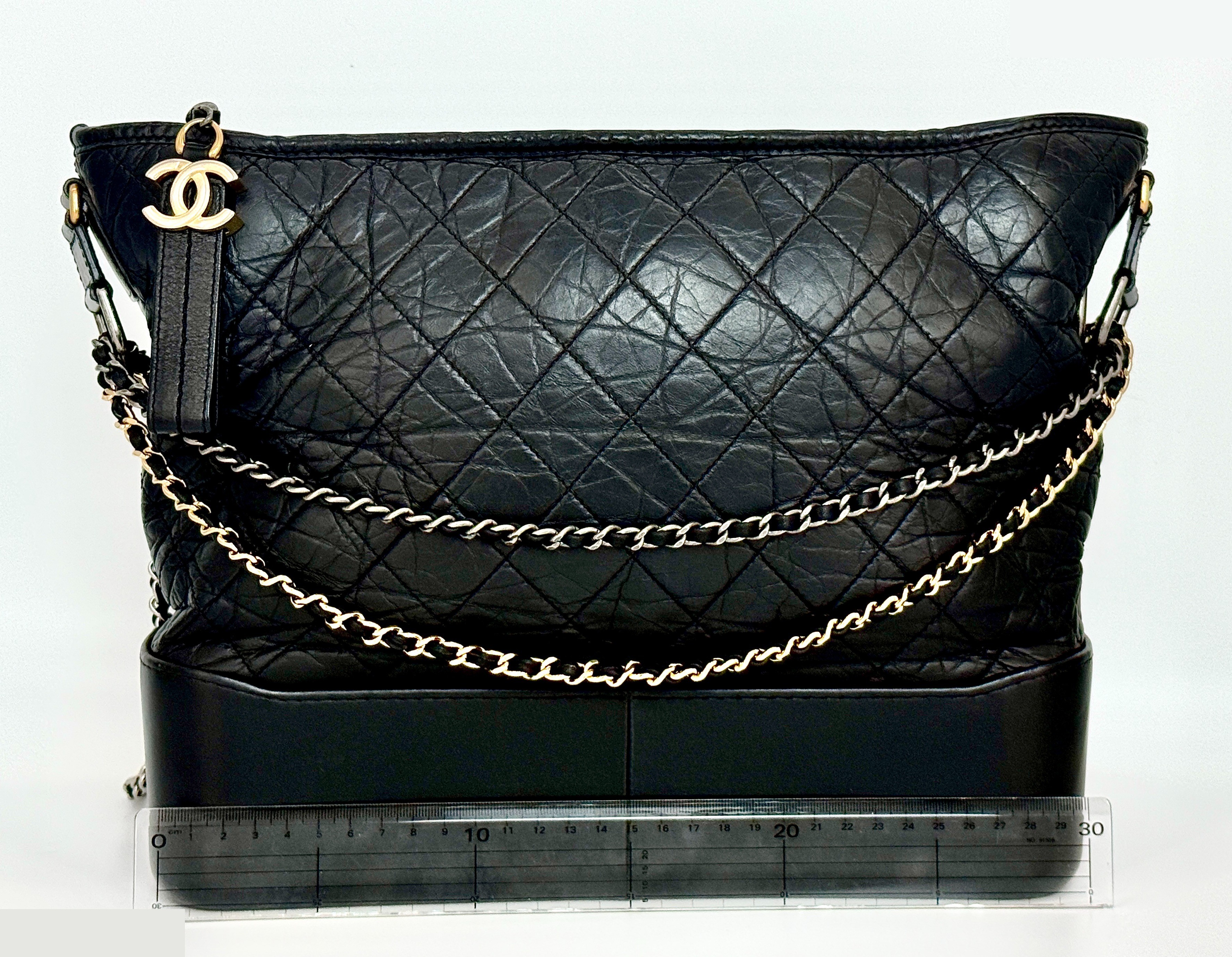 Gabrielle de Chanel, Serial No. 24, Leather Chain Shoulder Bag — view 2