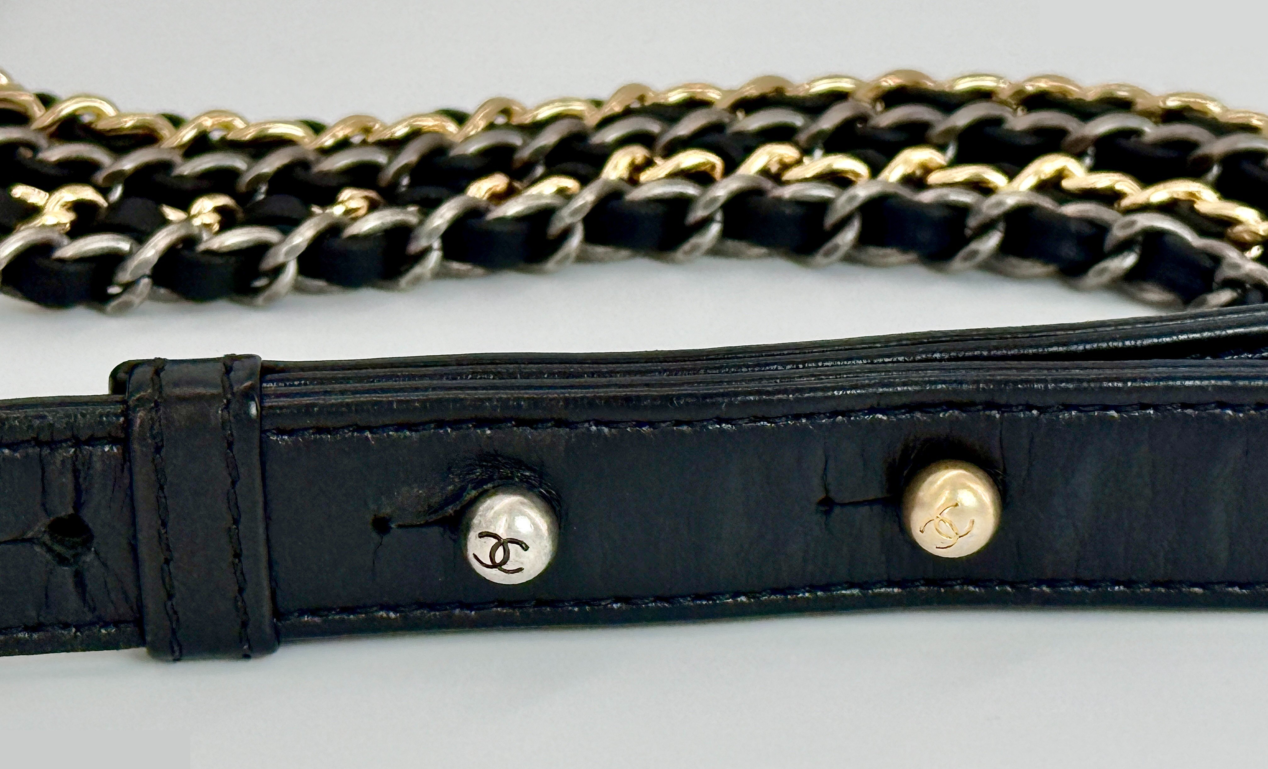 Gabrielle de Chanel, Serial No. 24, Leather Chain Shoulder Bag — view 6