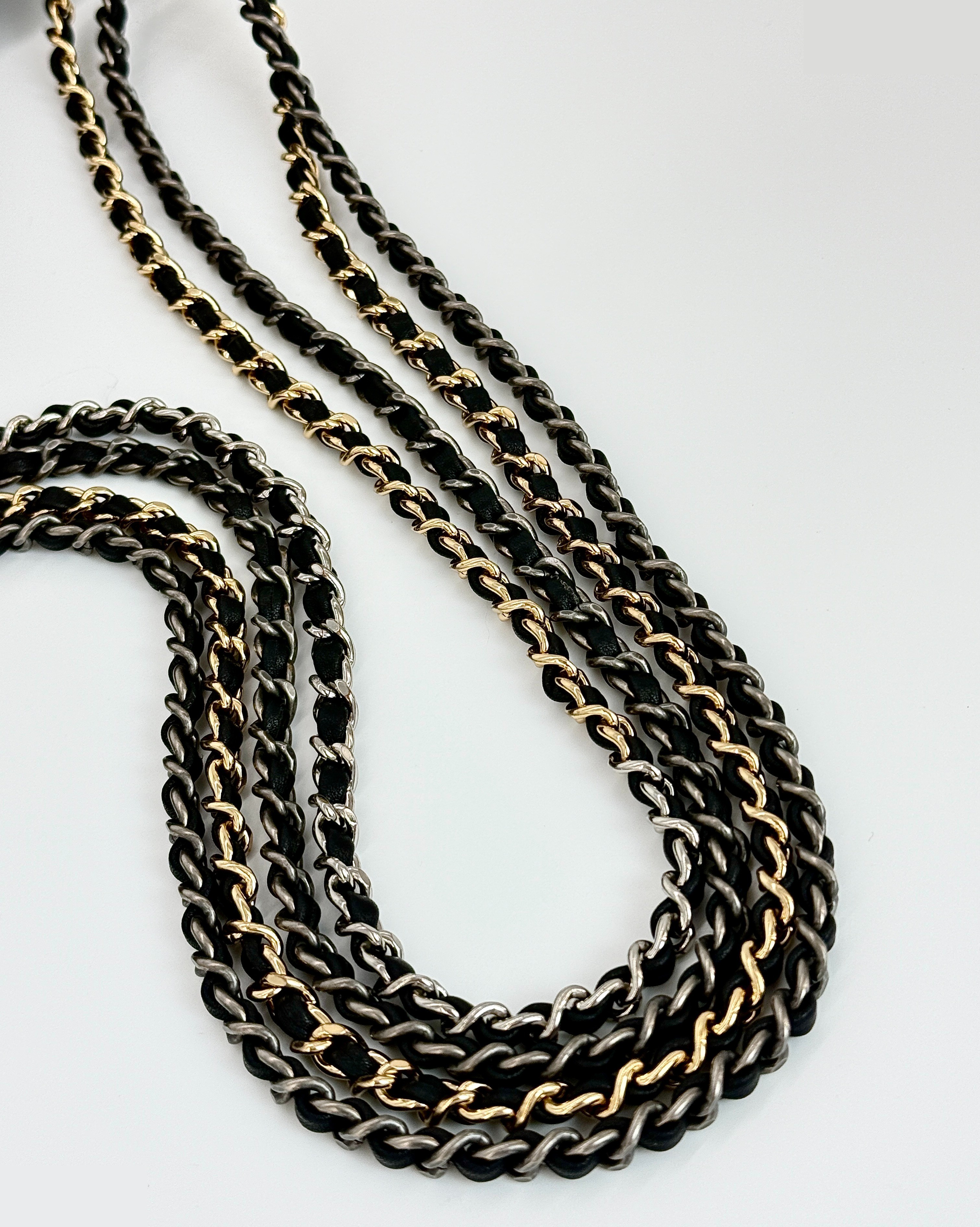 Gabrielle de Chanel, Serial No. 24, Leather Chain Shoulder Bag — view 8