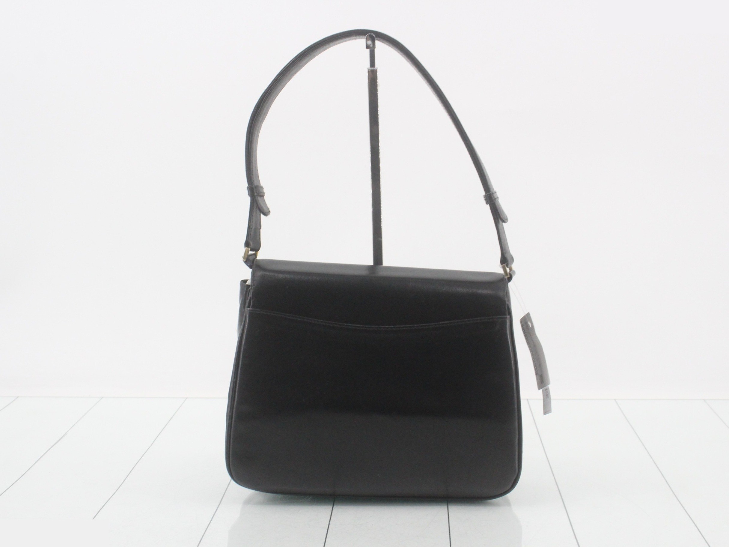 leather semi-shoulder bag — view 2