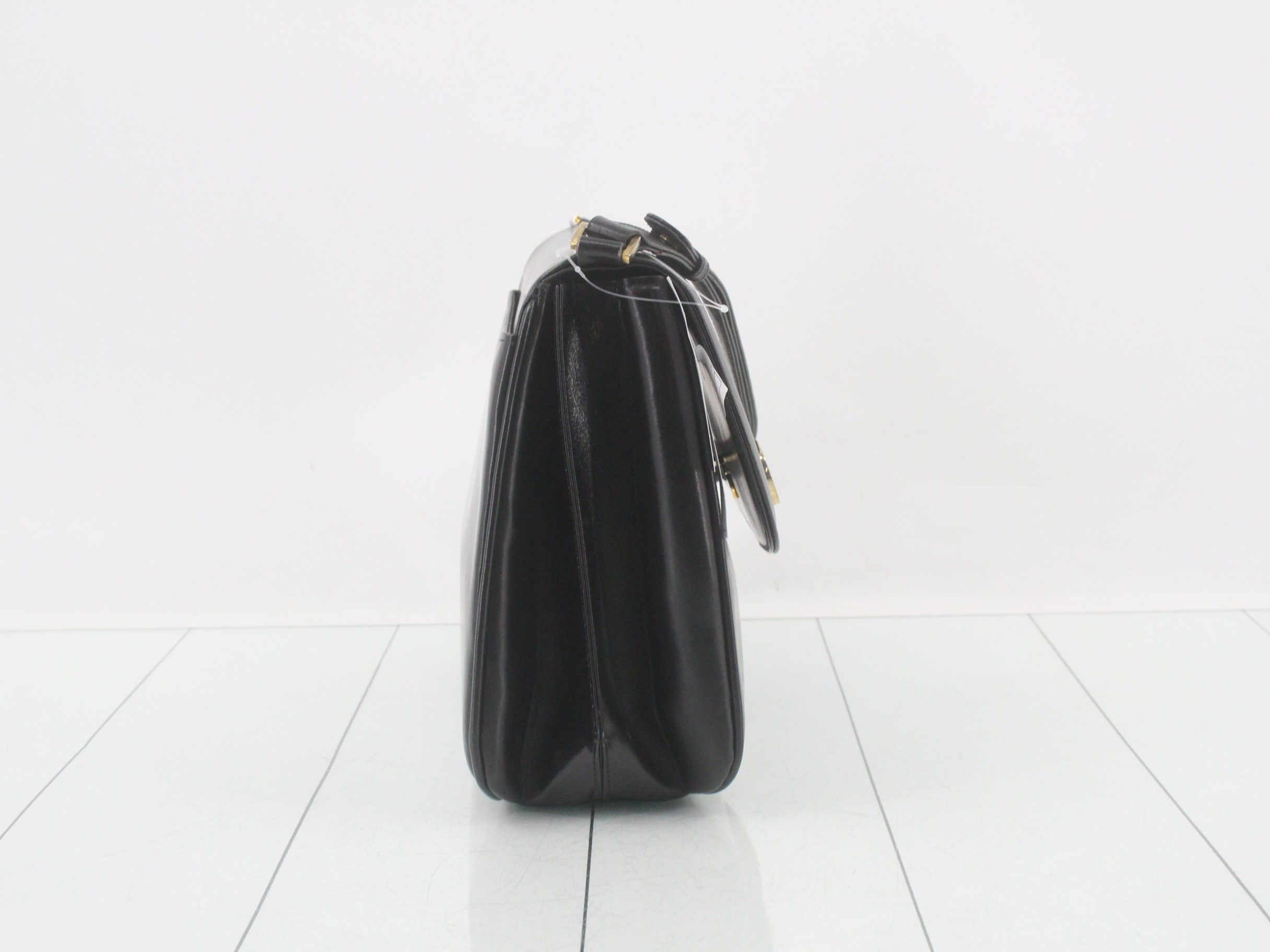 leather semi-shoulder bag — view 4