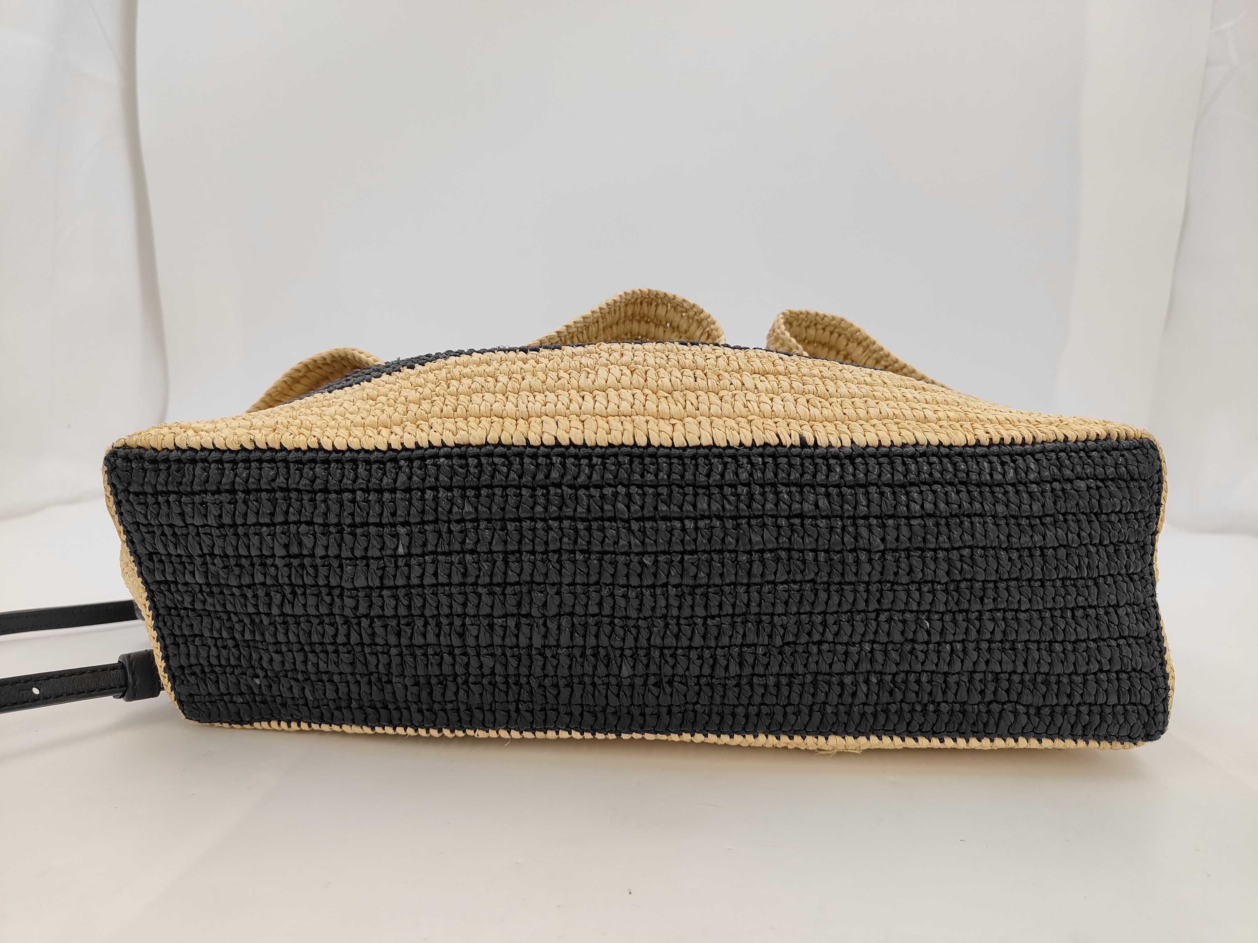 Flamenco Raffia Shoulder Bag — view 7