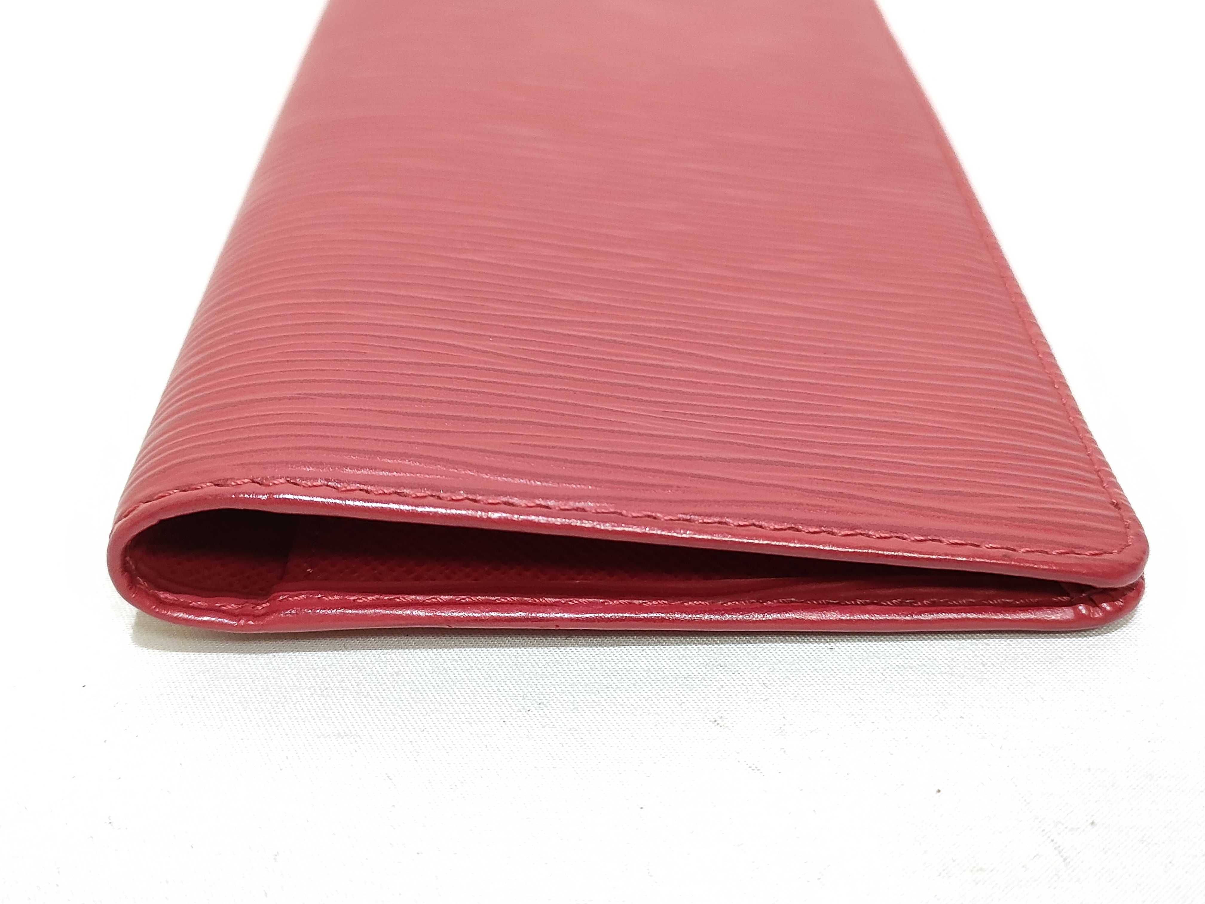 Epi Leather Agenda Poche Red Notebook Cover — view 3