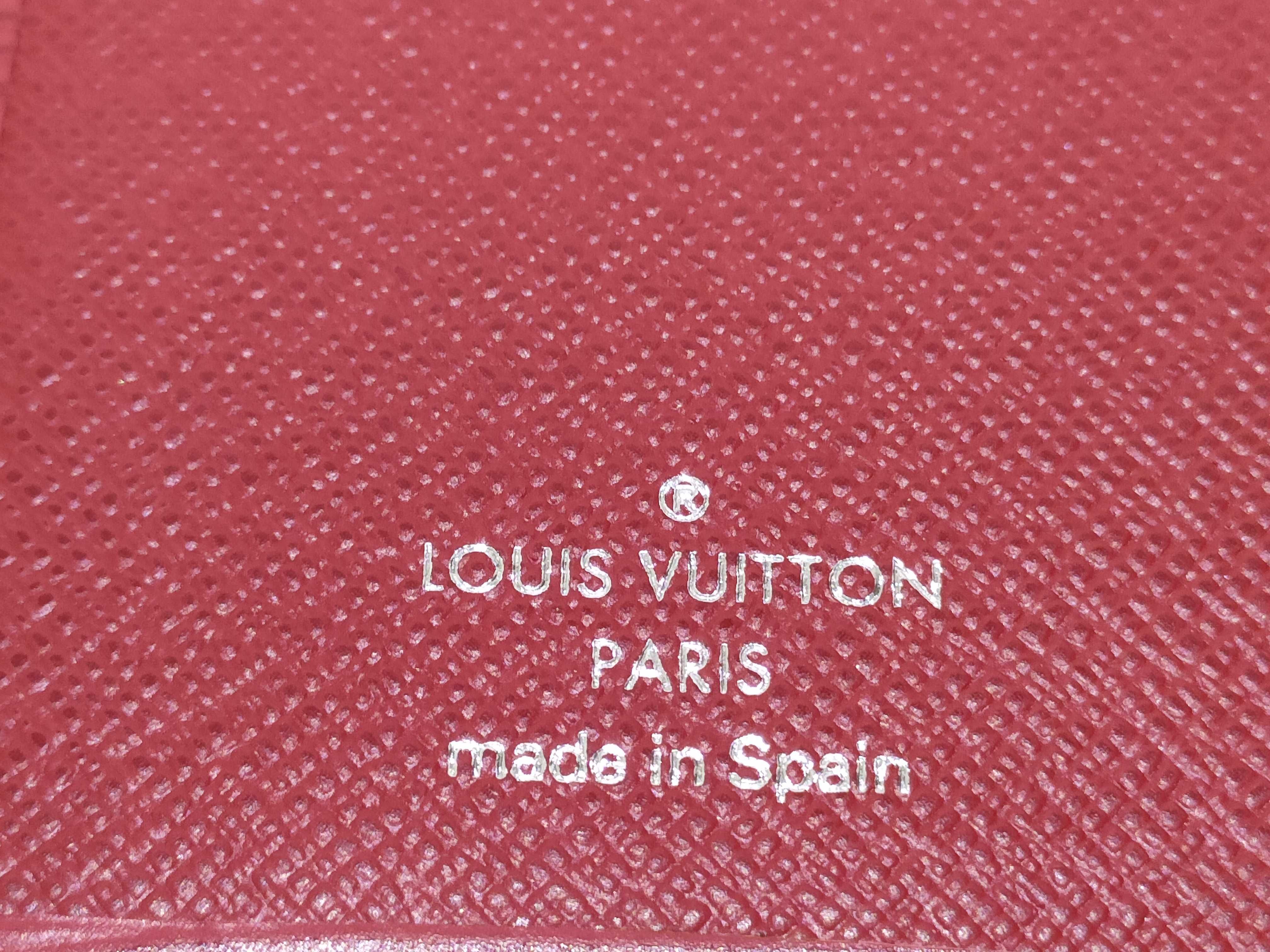 Epi Leather Agenda Poche Red Notebook Cover — view 9