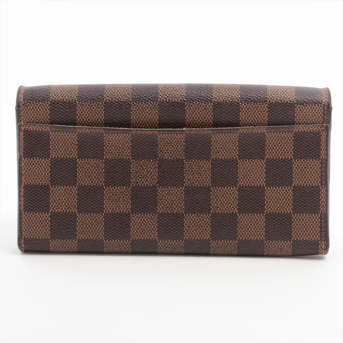 Damier Portefeuille Sarah N63209 CT3174 Brown Long Wallet — view 2