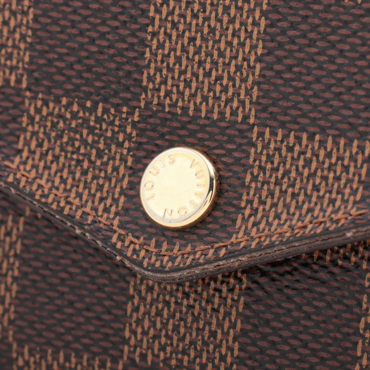 Damier Portefeuille Sarah N63209 CT3174 Brown Long Wallet — view 11