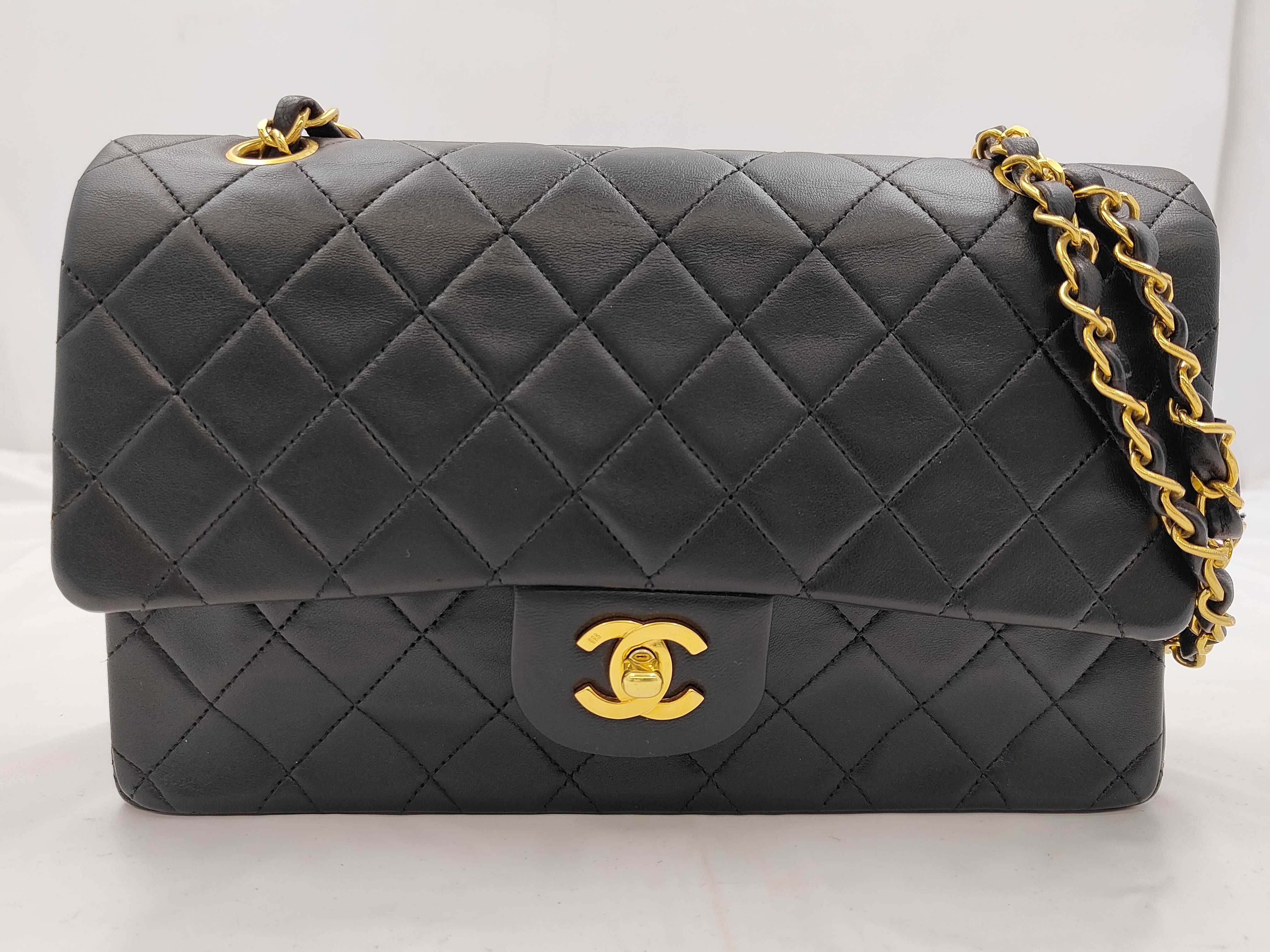Shoulder Bag A01112 Double Flap Matelassé with Boutique Seal, Item No. 1