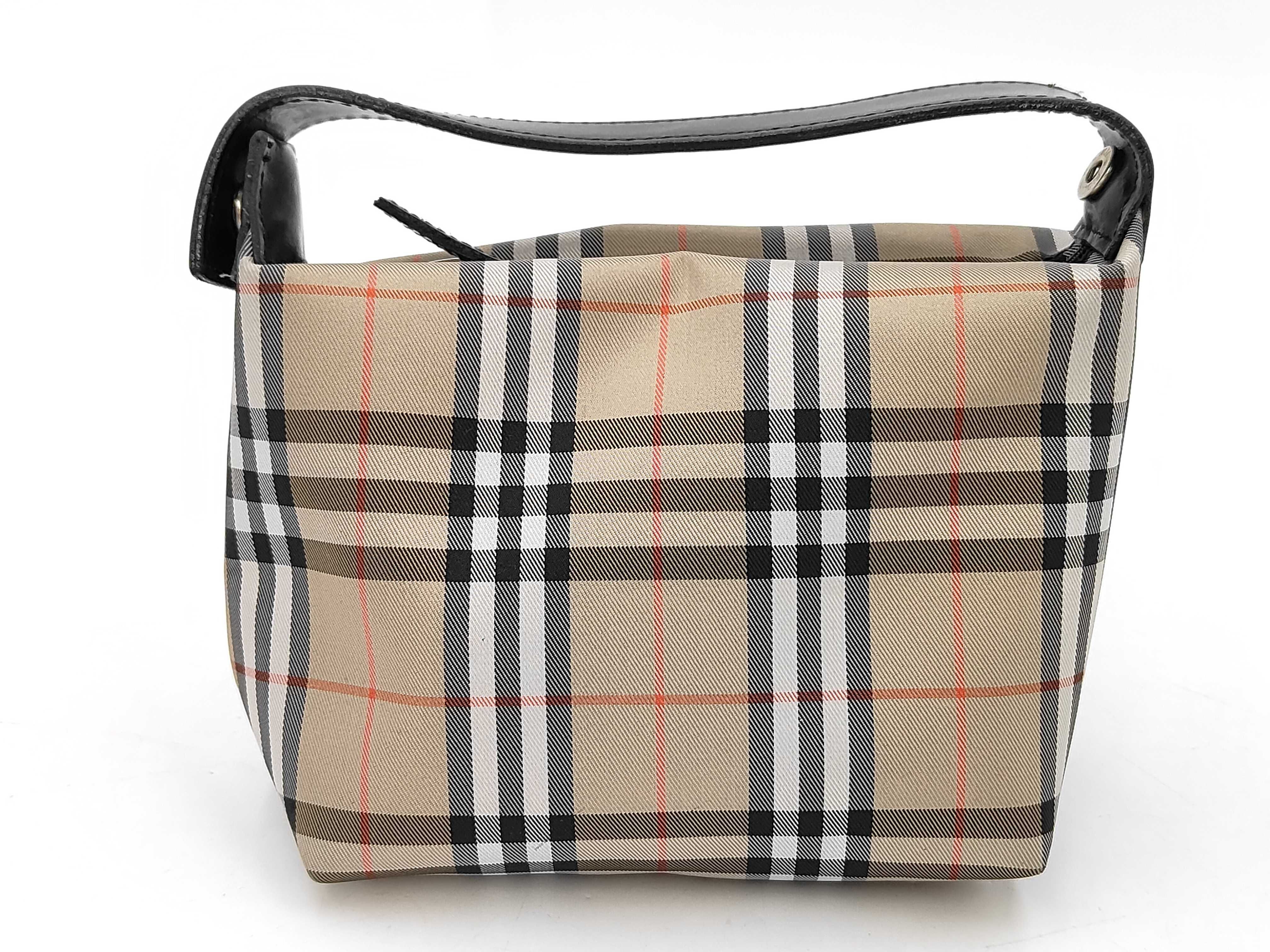 Check One-Shoulder Pouch