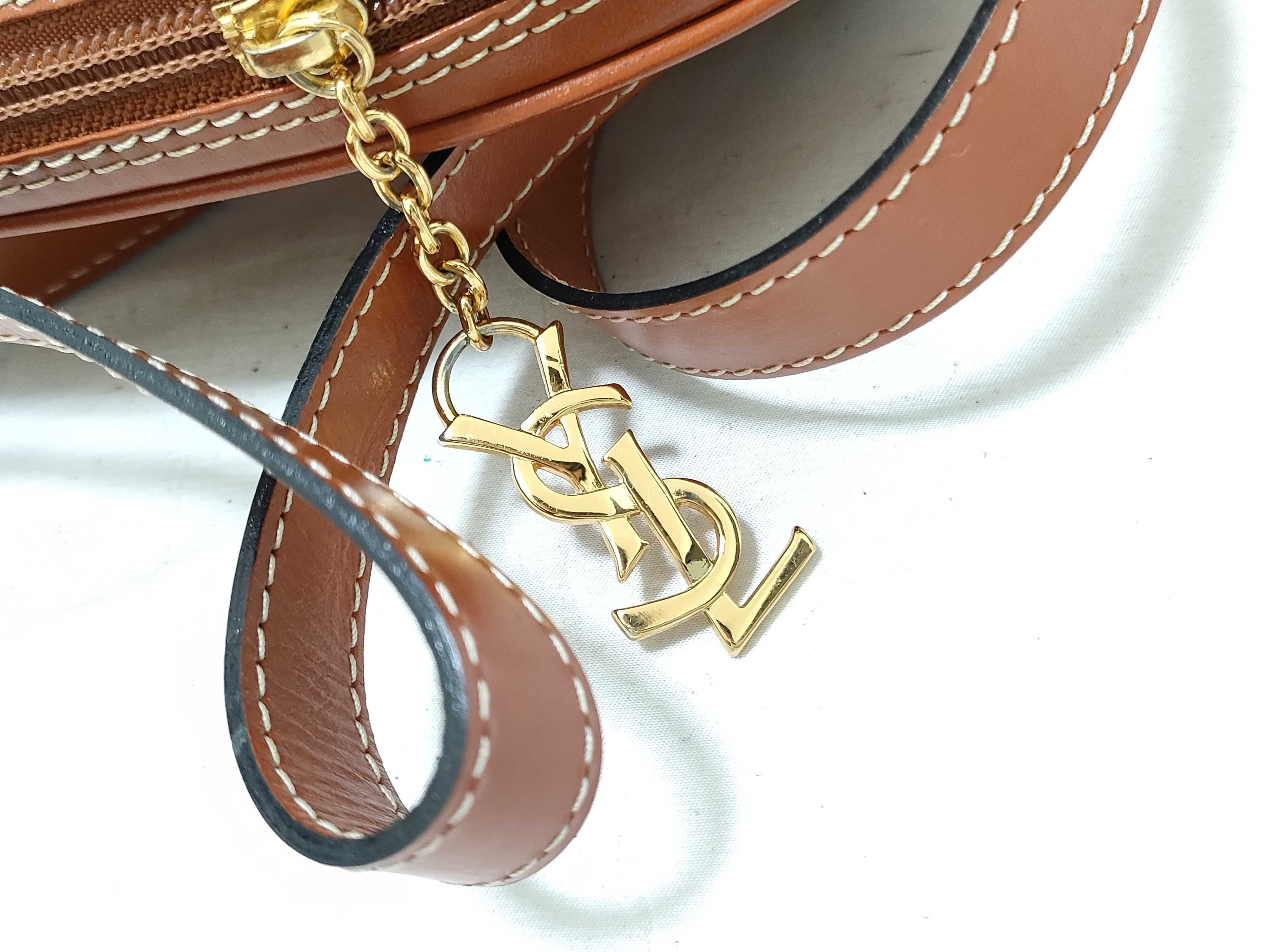 Leather Shoulder Bag Brown Shoulder Bag — view 15