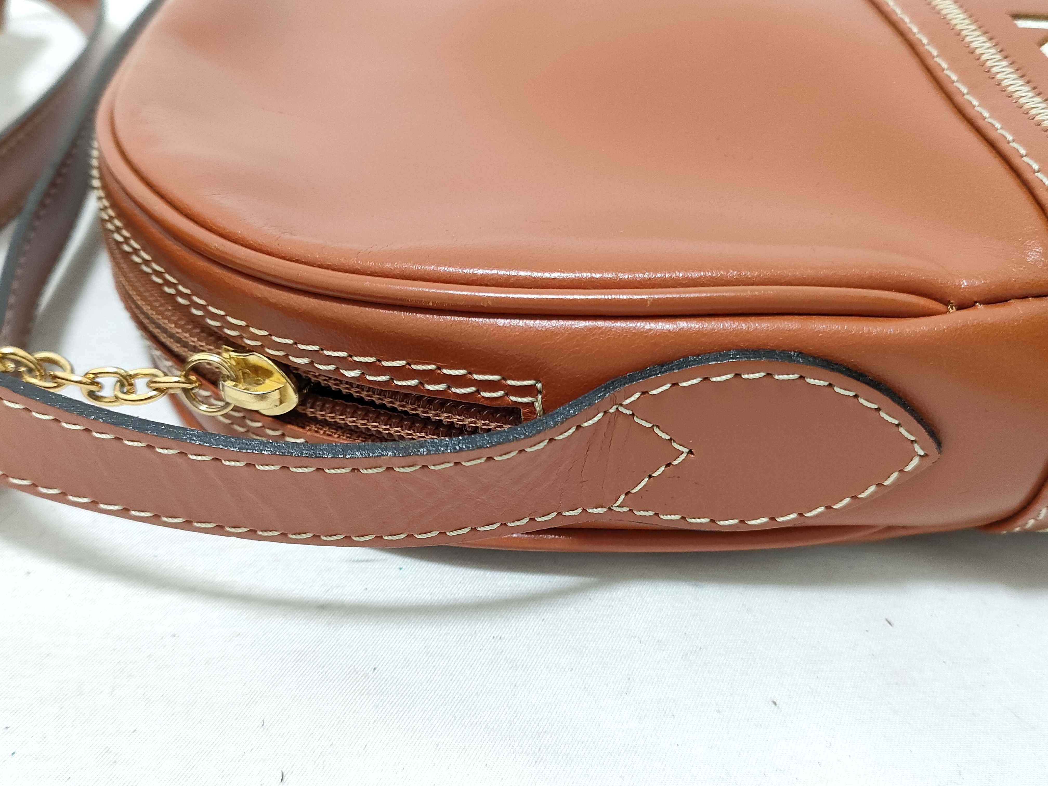 Leather Shoulder Bag Brown Shoulder Bag — view 5