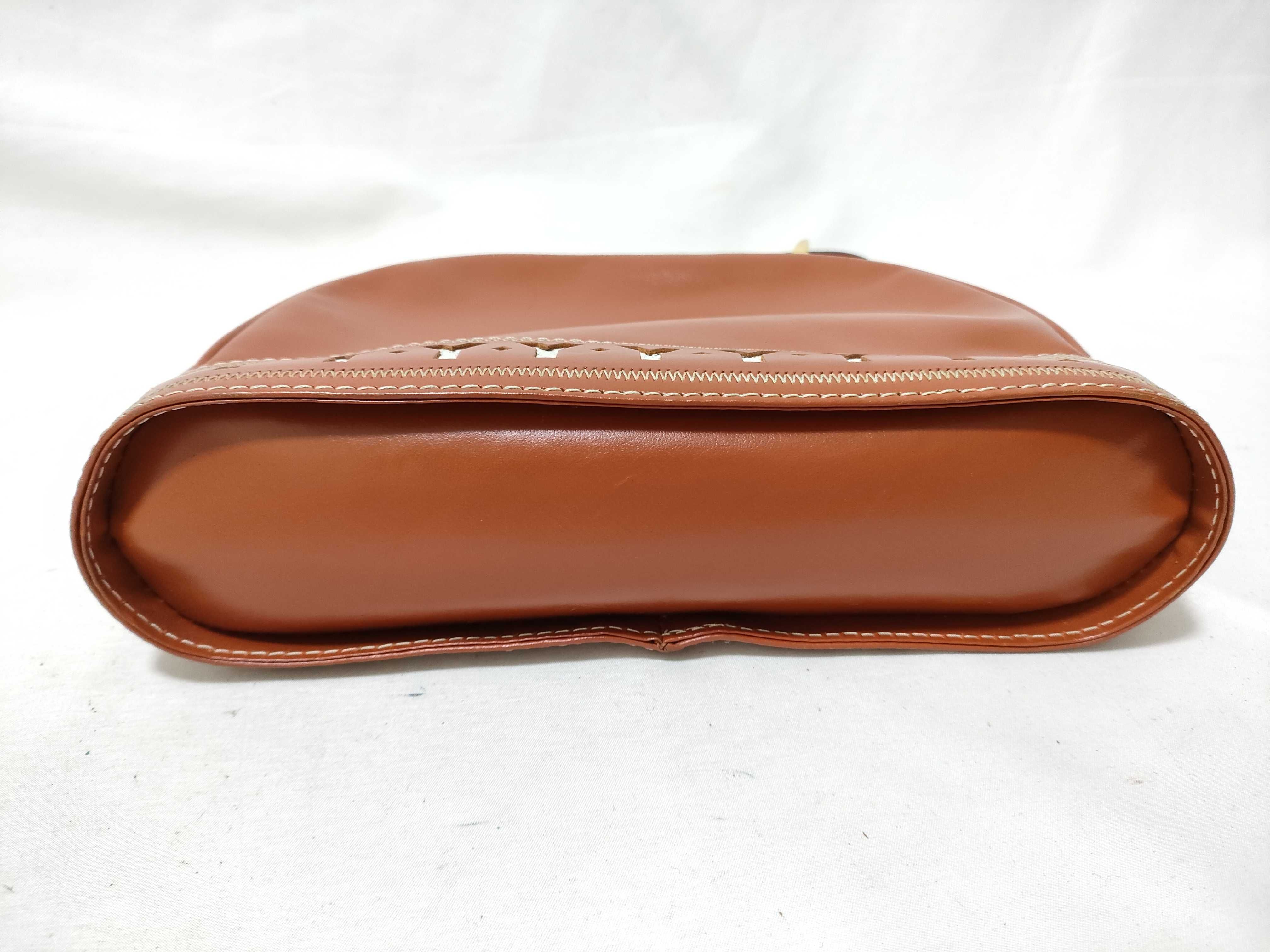 Leather Shoulder Bag Brown Shoulder Bag — view 8