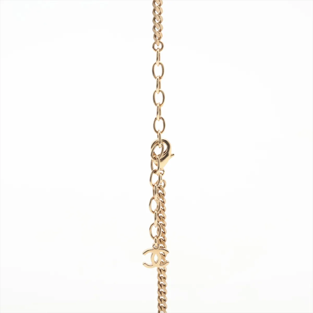 Cocomark C22P Necklace GP x Rhinestone Gold — view 3