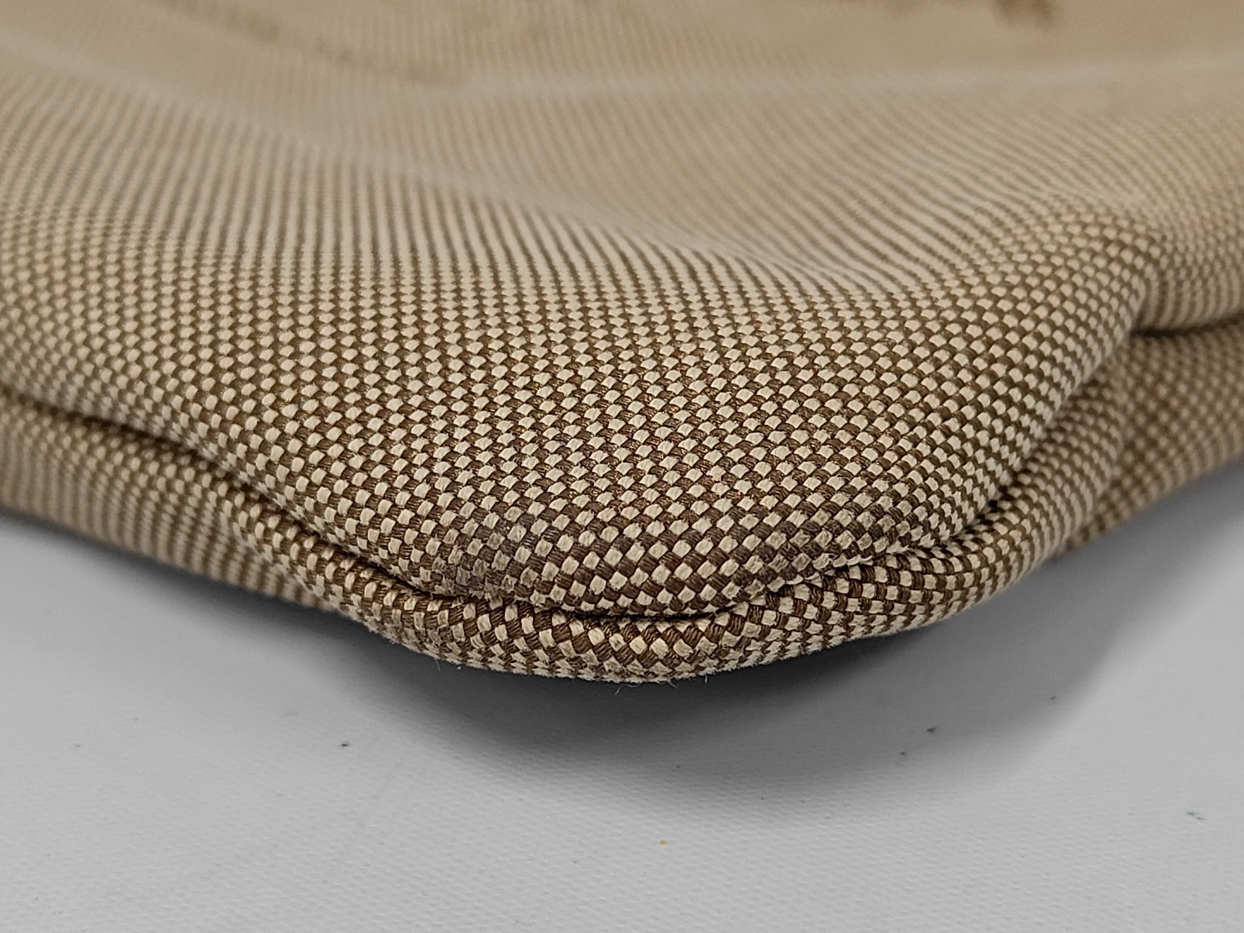 Logo Jacquard Brown Shoulder Bag — view 6