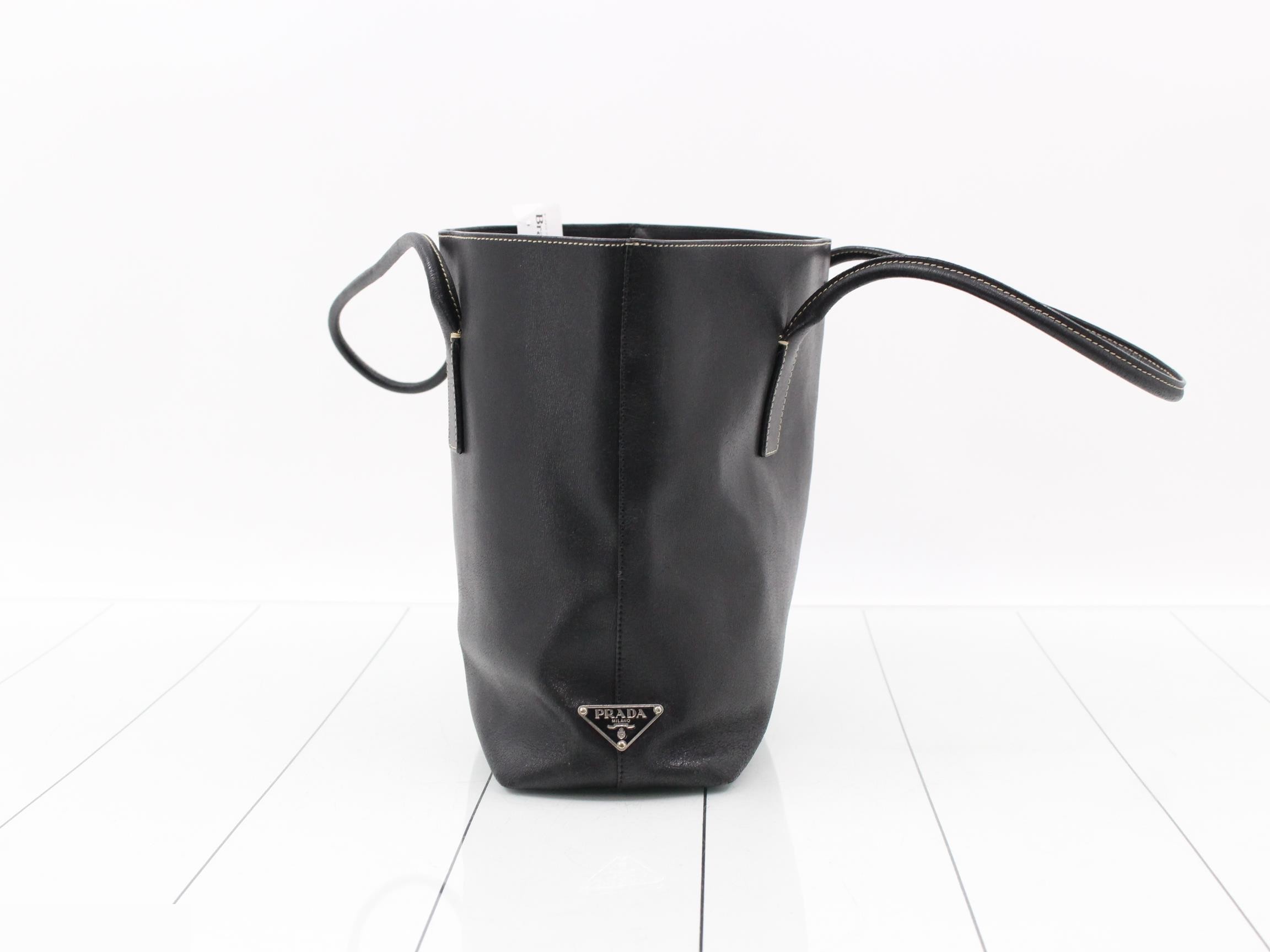 Leather tote bag — view 4