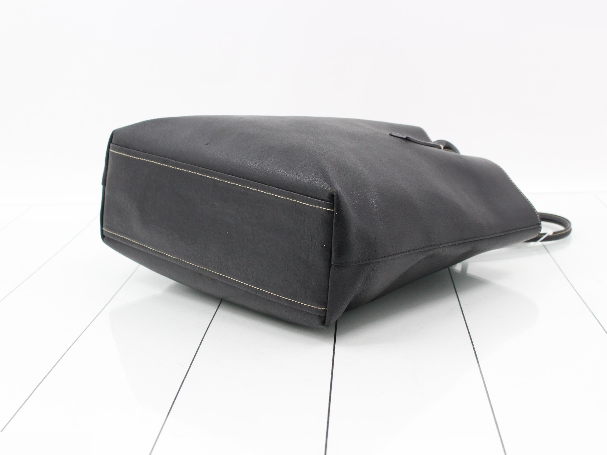 Leather tote bag — view 6