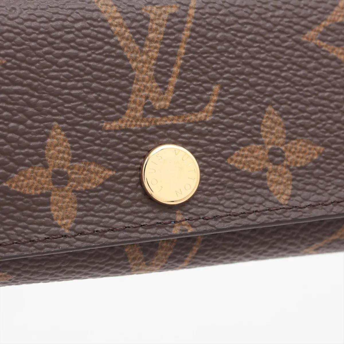 Monogram Multicles 4 M81939 Brown x Blue Key Case (RFID detected) — view 7