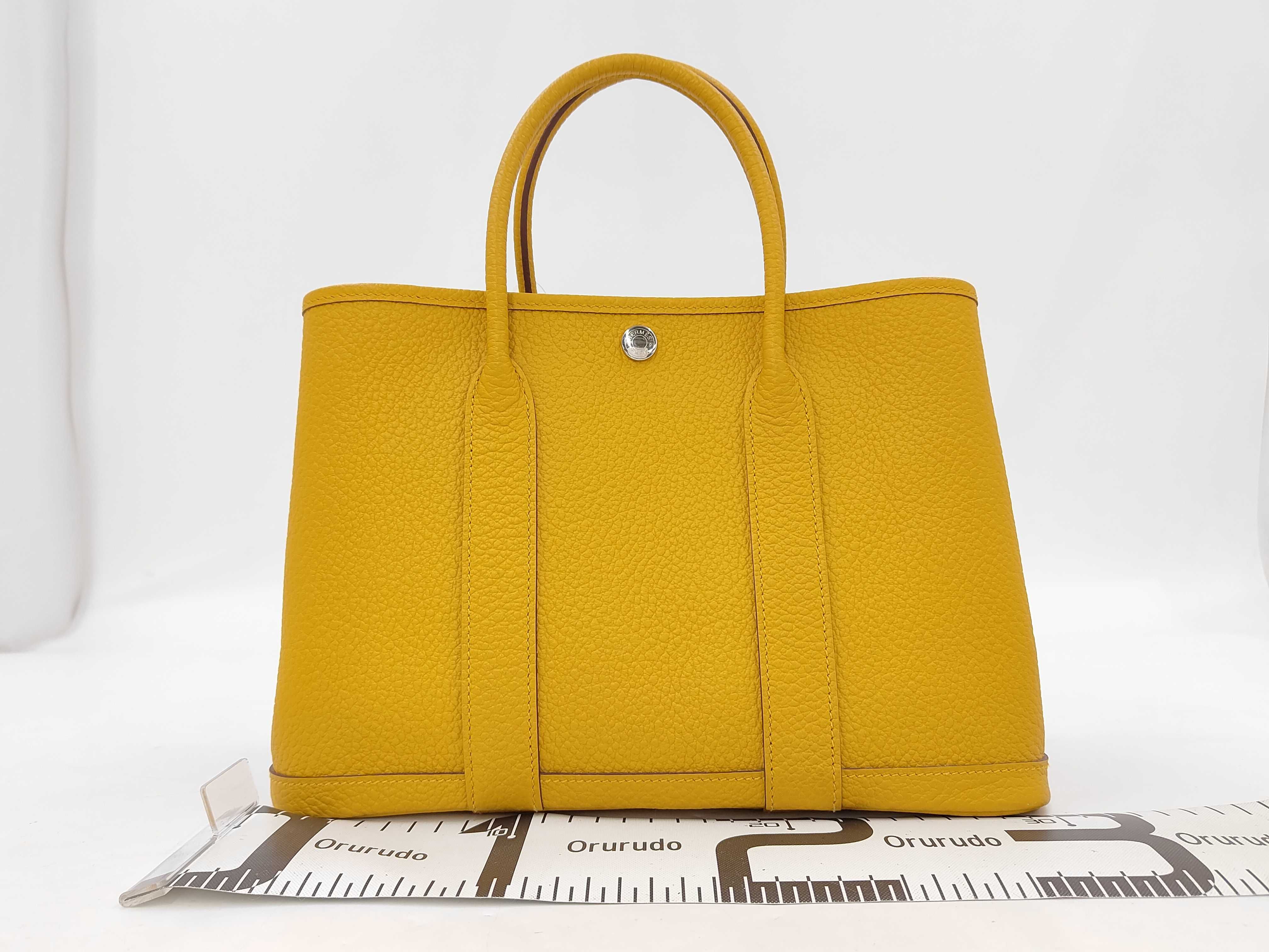 Garden Party TPM Negonta Yellow Handbag [Stamp: C] — view 2