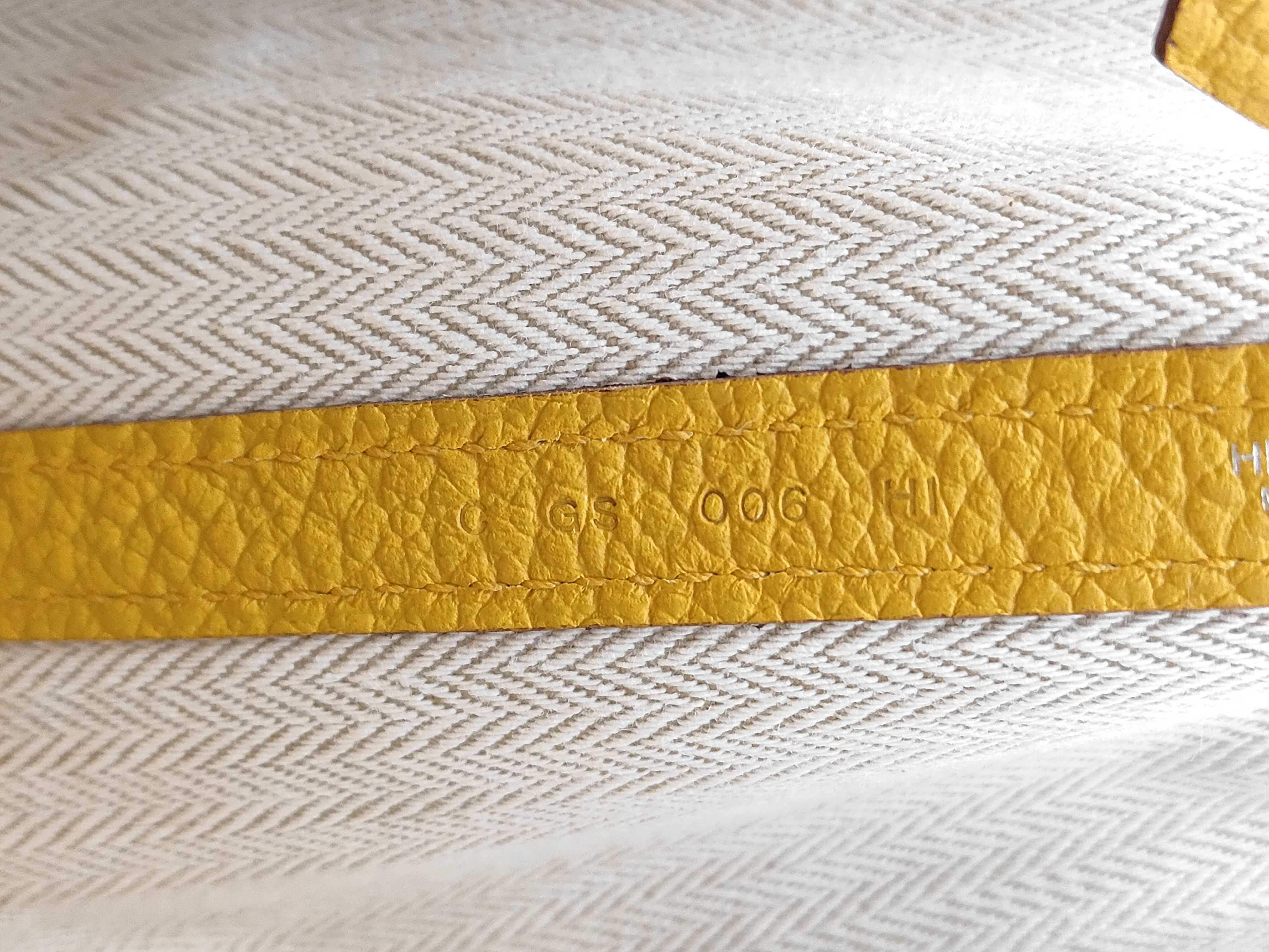 Garden Party TPM Negonta Yellow Handbag [Stamp: C] — view 12