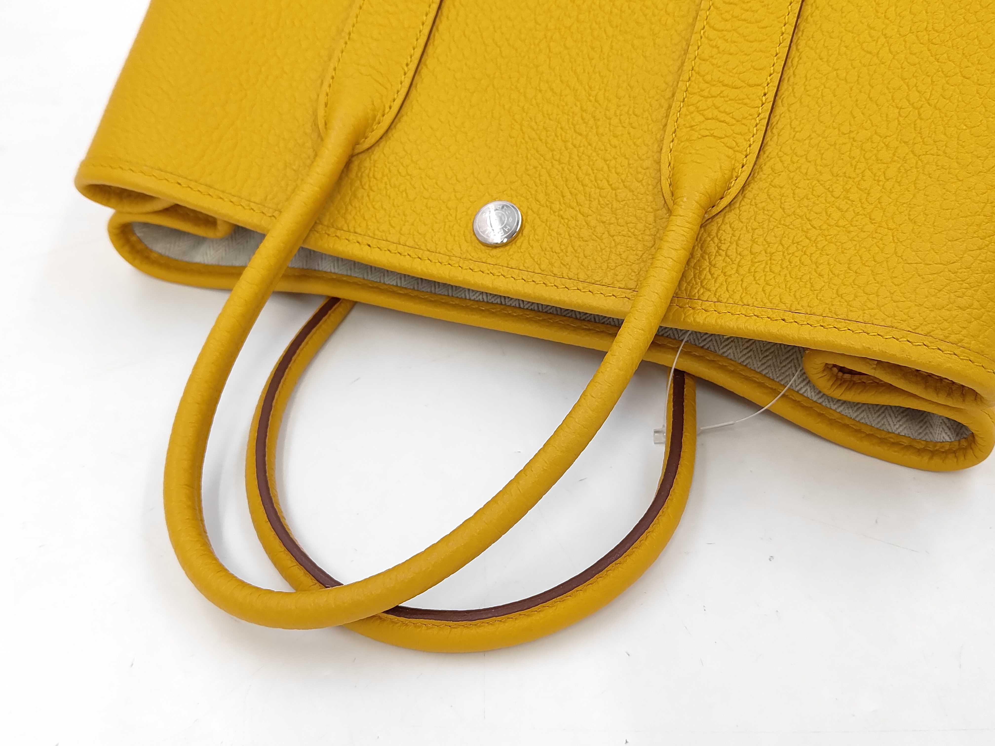 Garden Party TPM Negonta Yellow Handbag [Stamp: C] — view 3