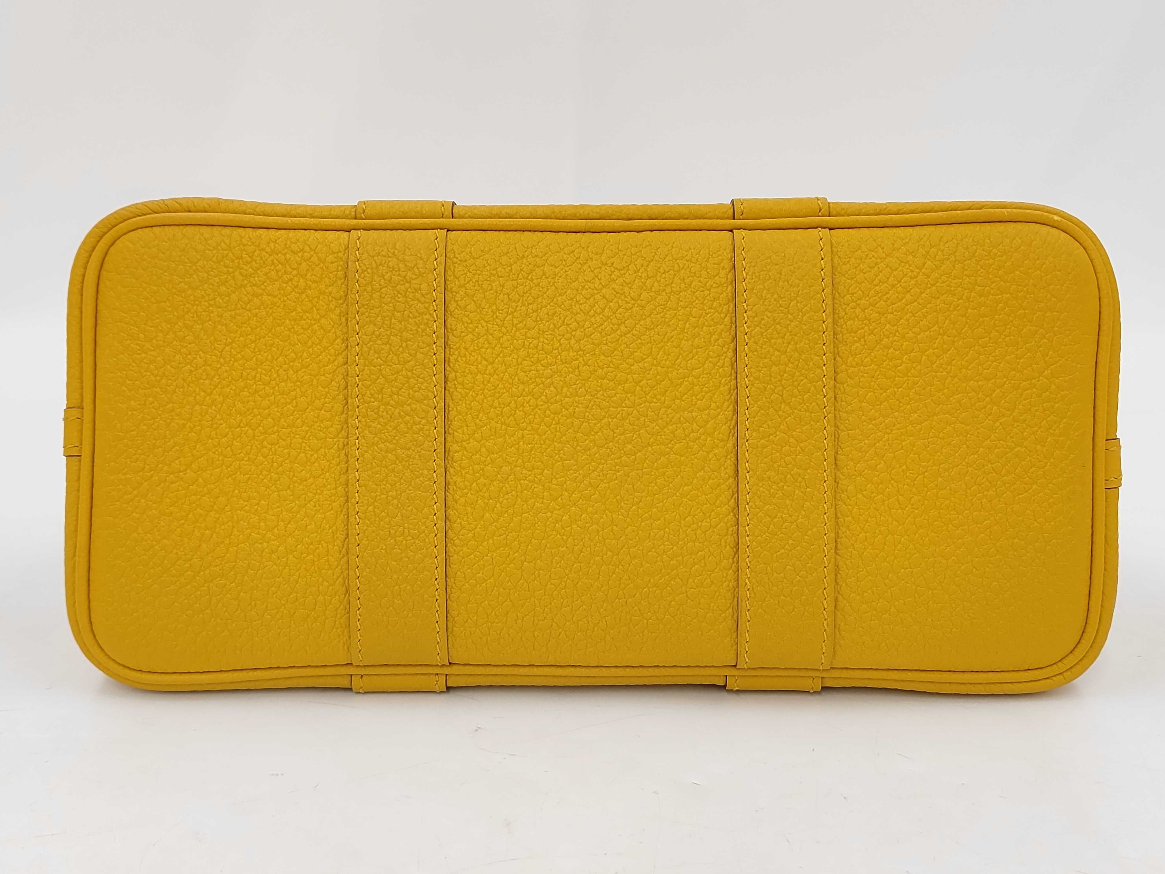 Garden Party TPM Negonta Yellow Handbag [Stamp: C] — view 6